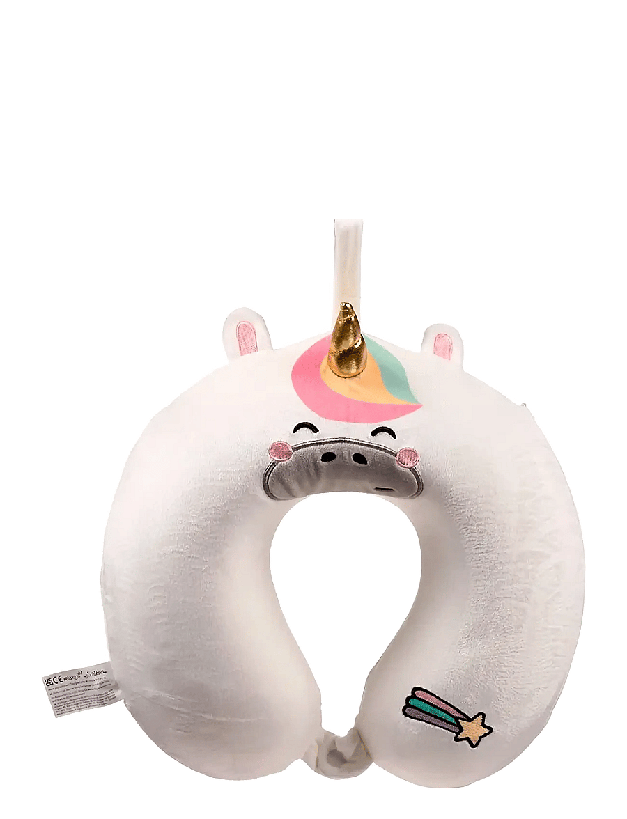Puckator - Relaxeazzz Nico the Penguin Adoramals Plush Memory Foam Travel Pillow - schlaf-accessoires - white - 0