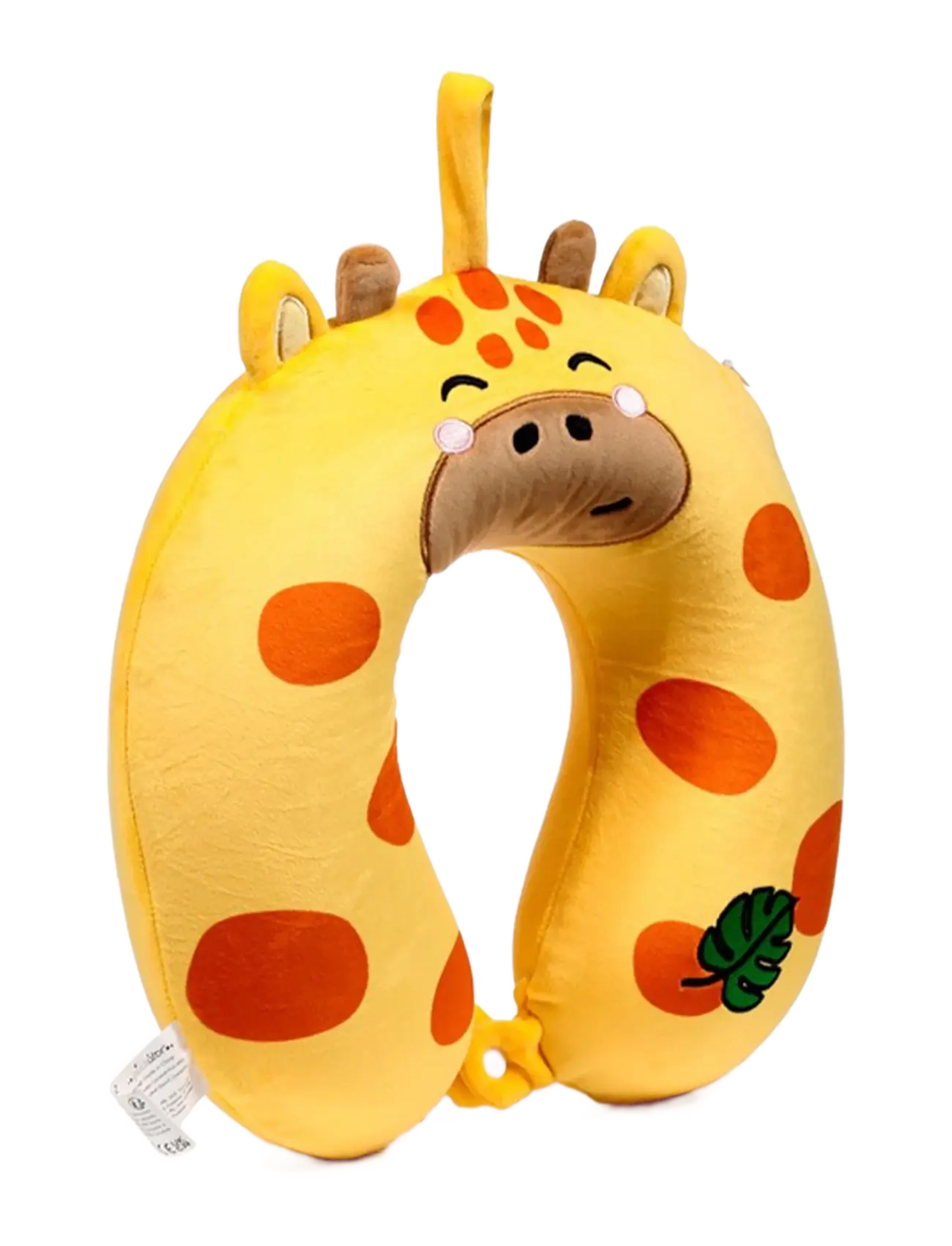 Puckator Relaxeazzz Astra The Unicorn Adoracorns Plush Memory Foam Travel Pillow, One Size, Accessories, Gelb - Kinder