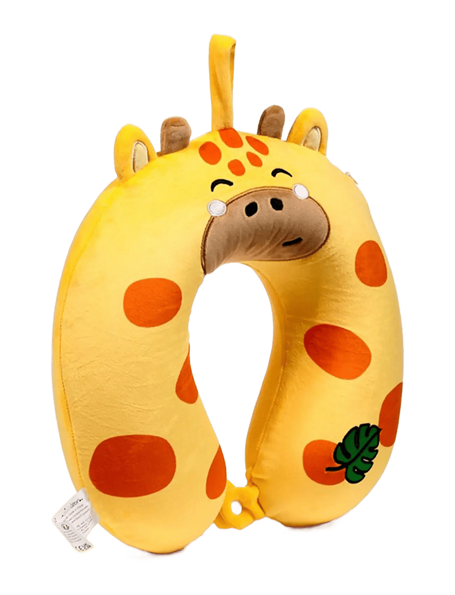 Puckator - Relaxeazzz Nico the Penguin Adoramals Plush Memory Foam Travel Pillow - schlaf-accessoires - yellow - 0