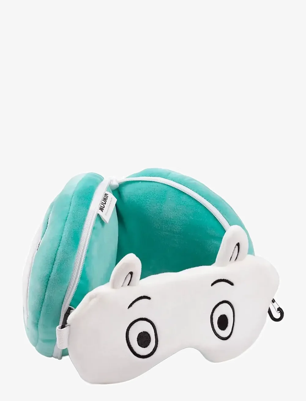 Puckator - Relaxeazzz Minecraft Creeper Shaped Plush Travel Pillow & Eye Mask - magamistarvikud - blue - 2