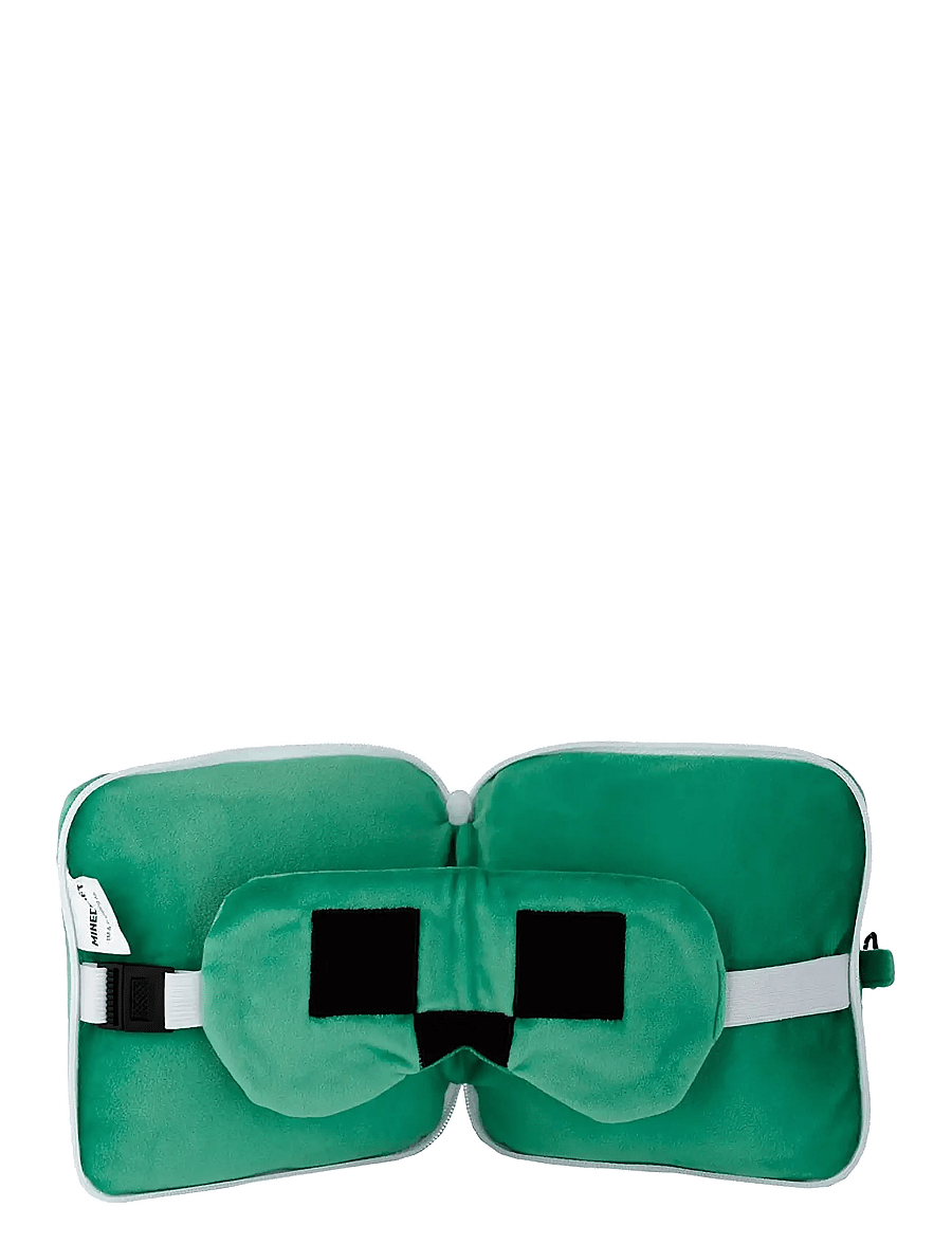 Puckator - Relaxeazzz Hello Kitty Plush Travel Pillow & Eye Mask - schlaf-accessoires - green - 1
