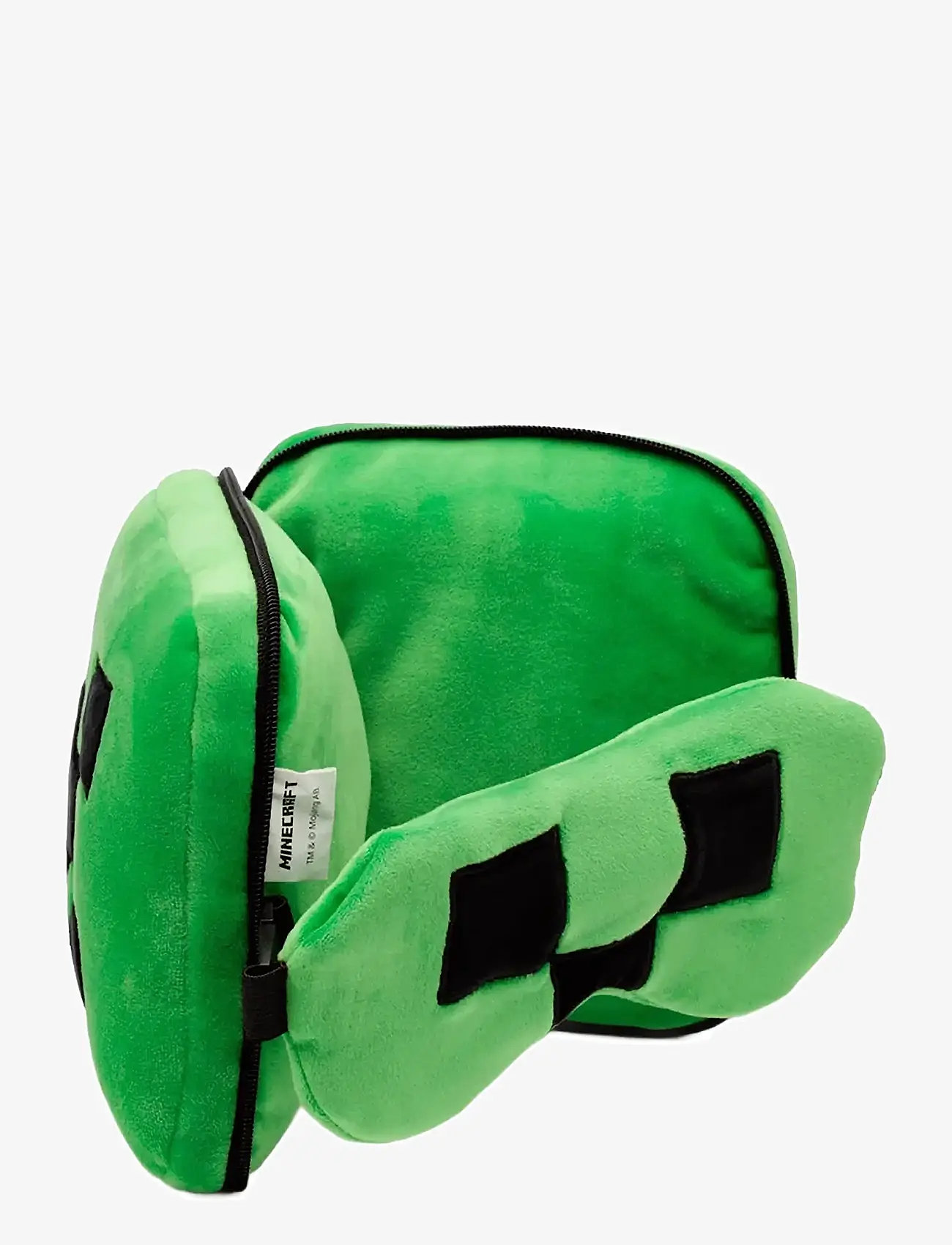 Puckator - Relaxeazzz Game Over Shaped Plush Travel Pillow & Eye Mask - sleeping accessories - green - 2
