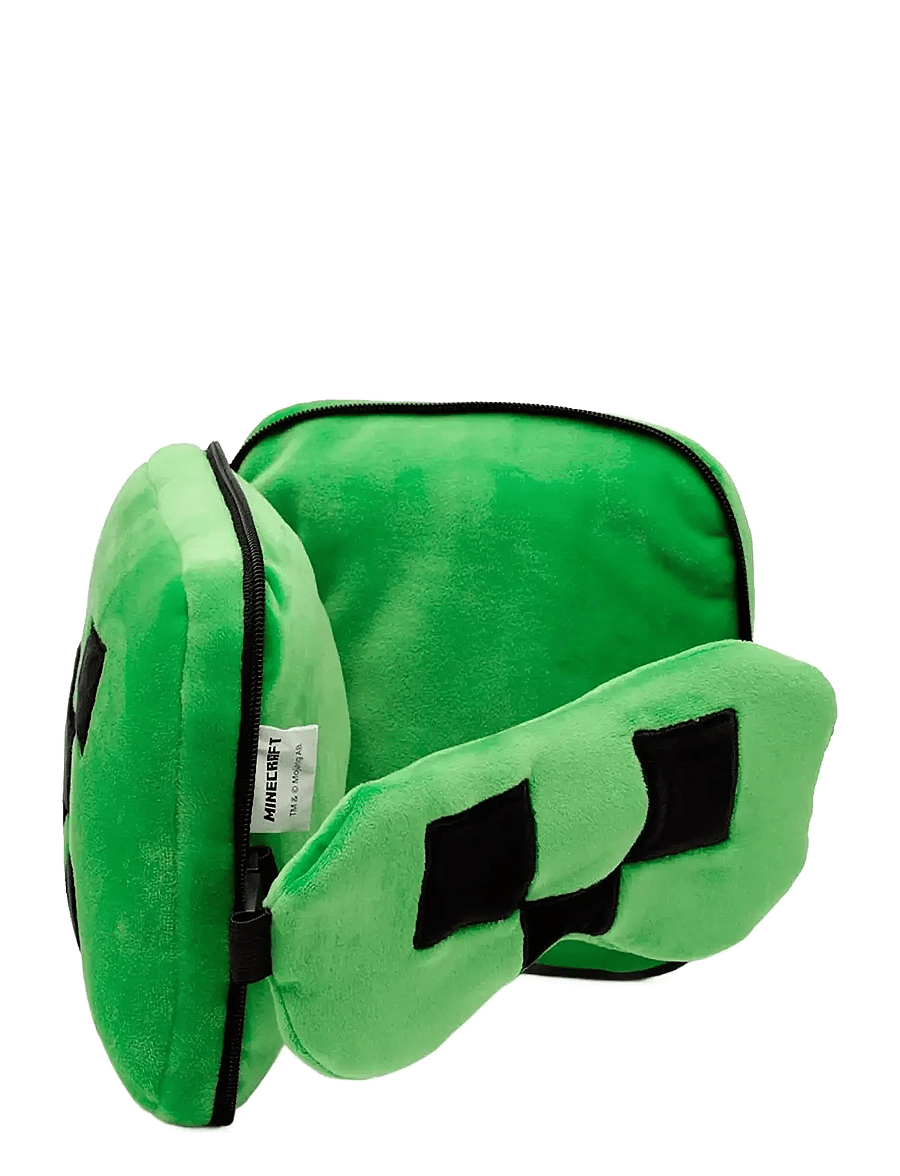 Puckator - Relaxeazzz Hello Kitty Plush Travel Pillow & Eye Mask - schlaf-accessoires - green - 2