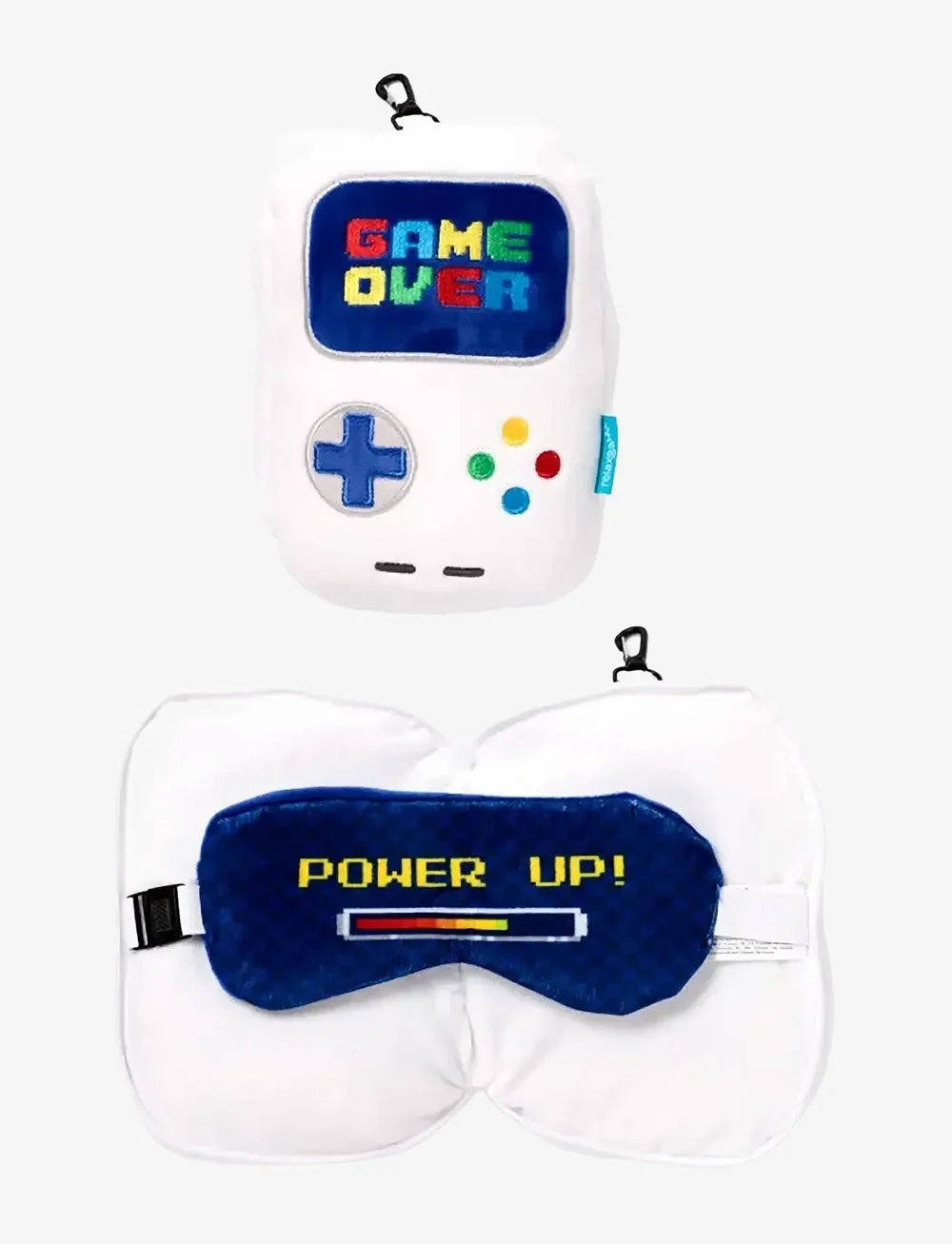 Puckator - Relaxeazzz Minecraft Creeper Shaped Plush Travel Pillow & Eye Mask - magamistarvikud - multi coloured - 1