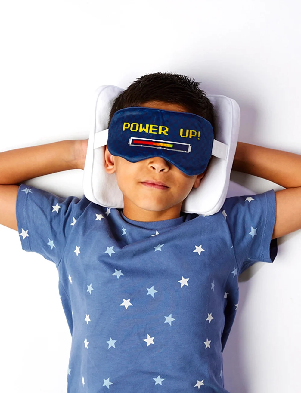 Puckator - Relaxeazzz Minecraft Creeper Shaped Plush Travel Pillow & Eye Mask - magamistarvikud - multi coloured - 0