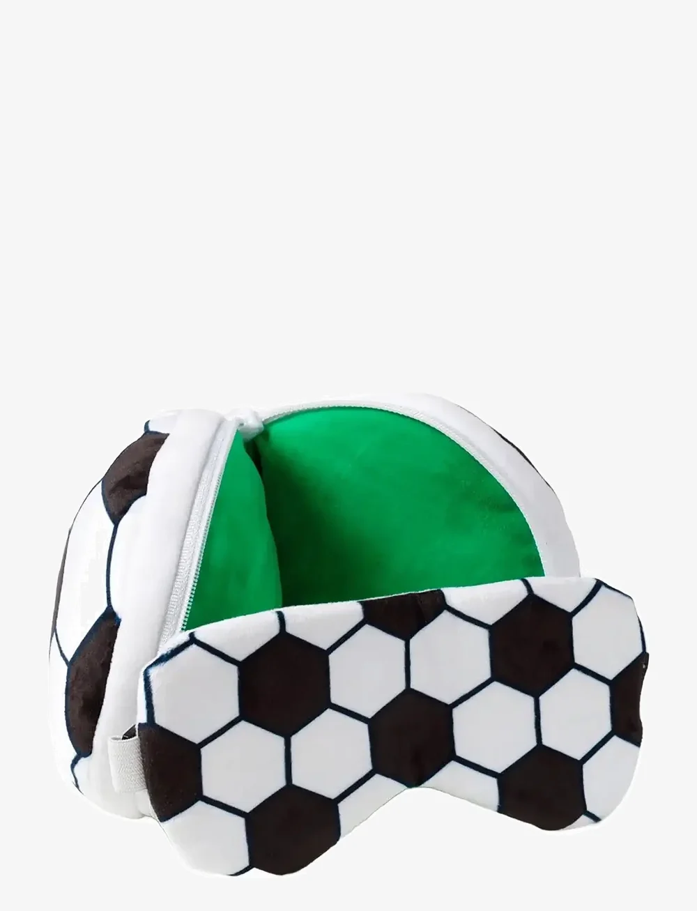 Puckator - Relaxeazzz Minecraft Creeper Shaped Plush Travel Pillow & Eye Mask - magamistarvikud - multi coloured - 2