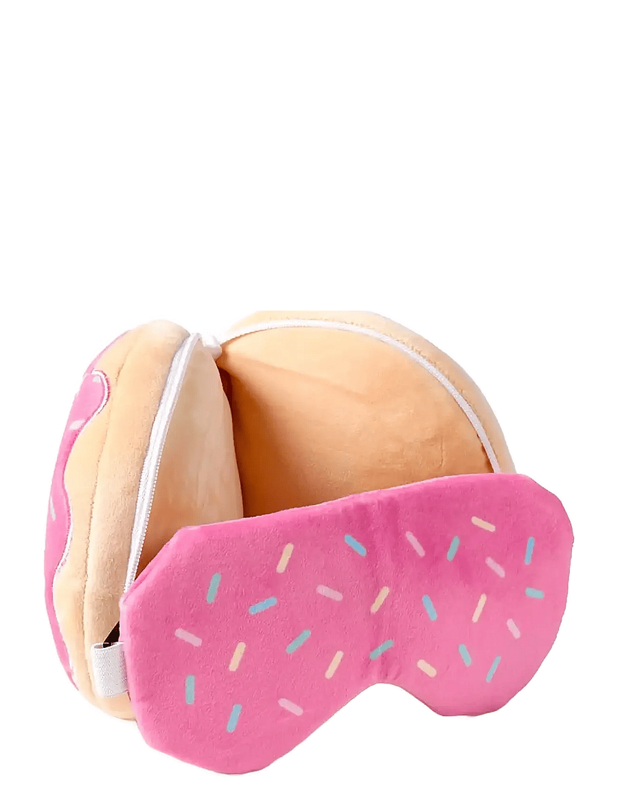 Puckator - Relaxeazzz Hello Kitty Plush Travel Pillow & Eye Mask - accessoires pour dormir - pink - 1