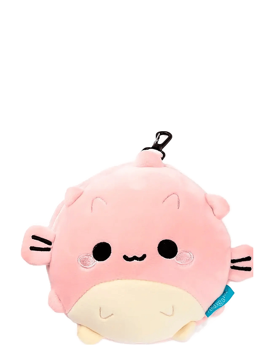 Puckator - Relaxeazzz Adoramals Maddie the Axolotl Travel Pillow & Eye Mask - akcesoria do spania - pink - 5
