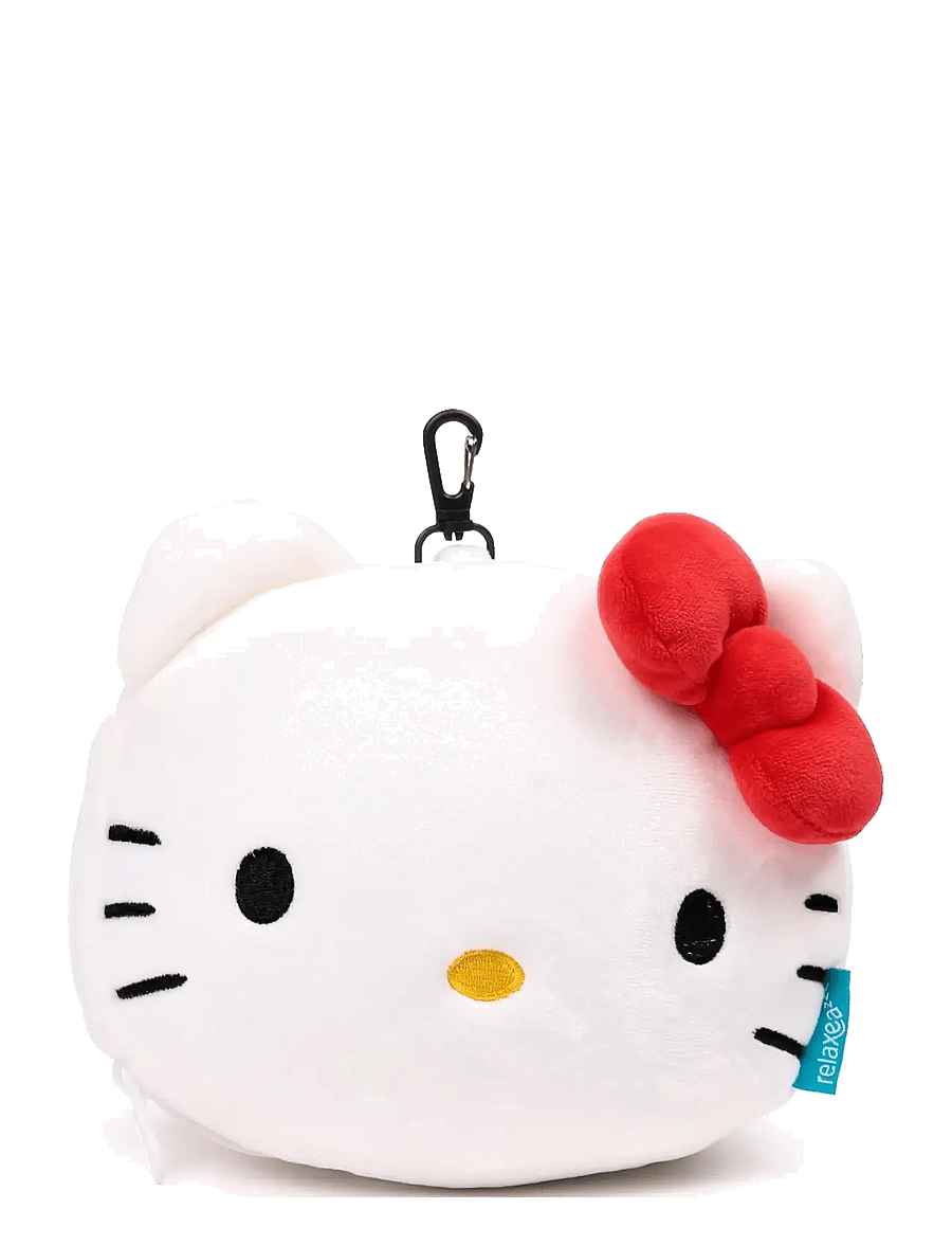 Puckator - Relaxeazzz Hello Kitty Plush Travel Pillow & Eye Mask - schlaf-accessoires - white - 2