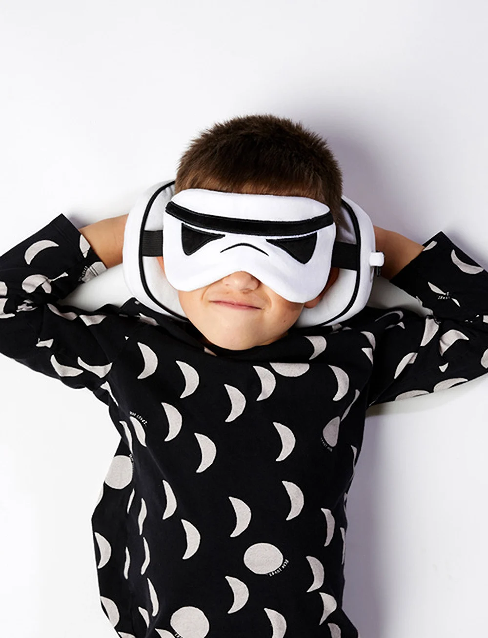 Puckator - Relaxeazzz Minecraft Creeper Shaped Plush Travel Pillow & Eye Mask - magamistarvikud - white - 0