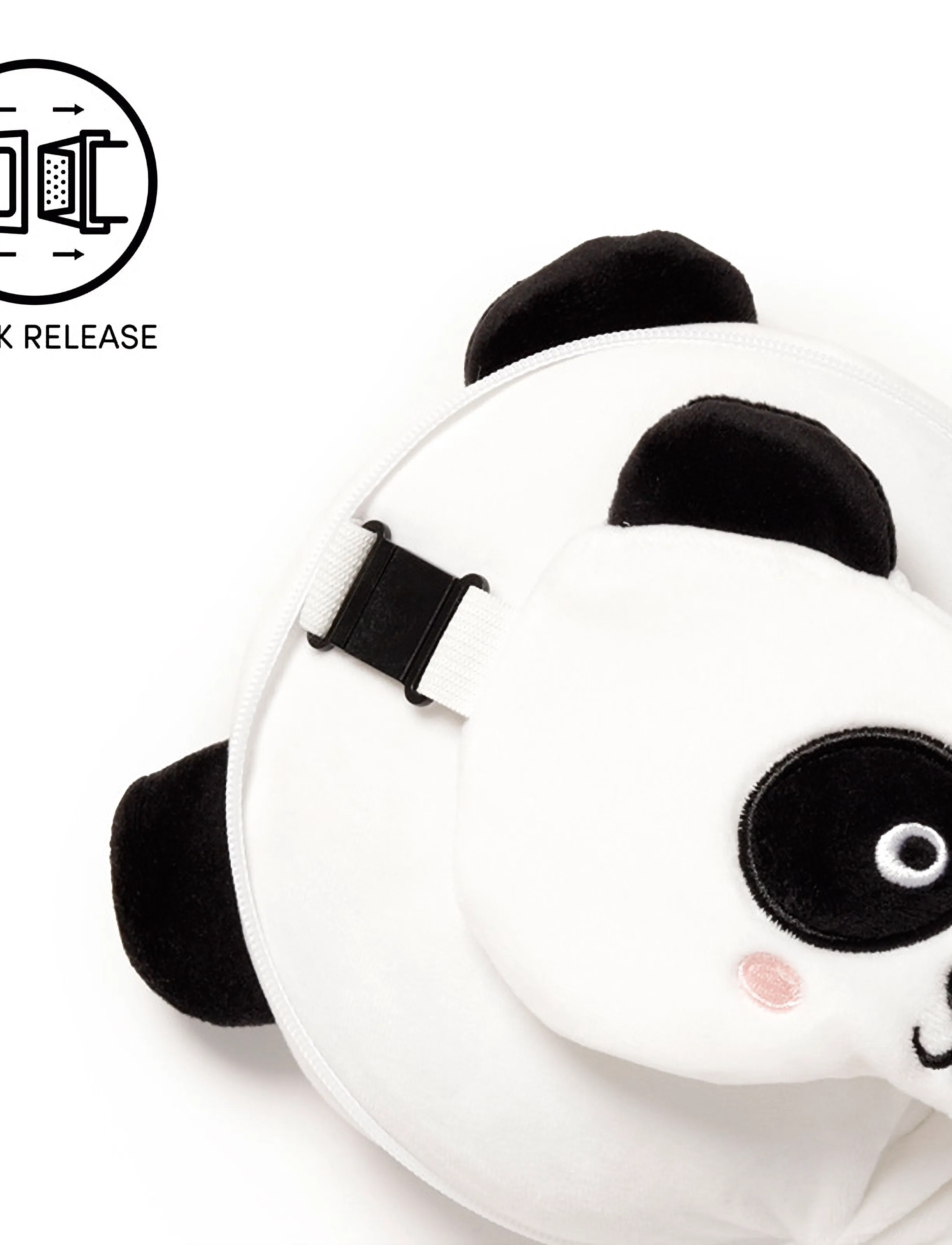 Puckator - Relaxeazzz Hello Kitty Plush Travel Pillow & Eye Mask - sovetilbehør - white - 5