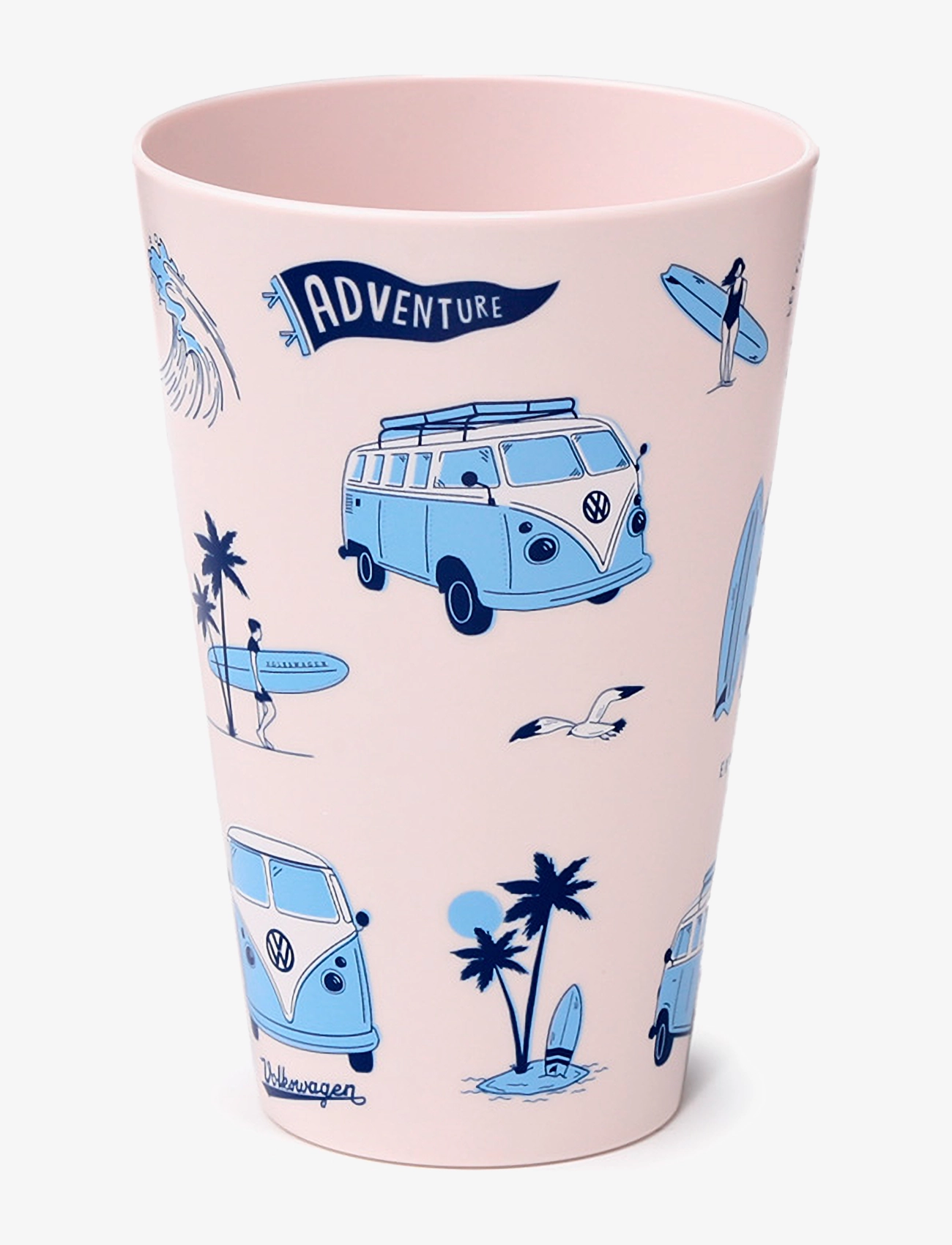 Puckator - Volkswagen VW T1 Camper Bus Explore More Set of 4 RPET Picnic Cups 450ml - tasses et mugs - white - 1