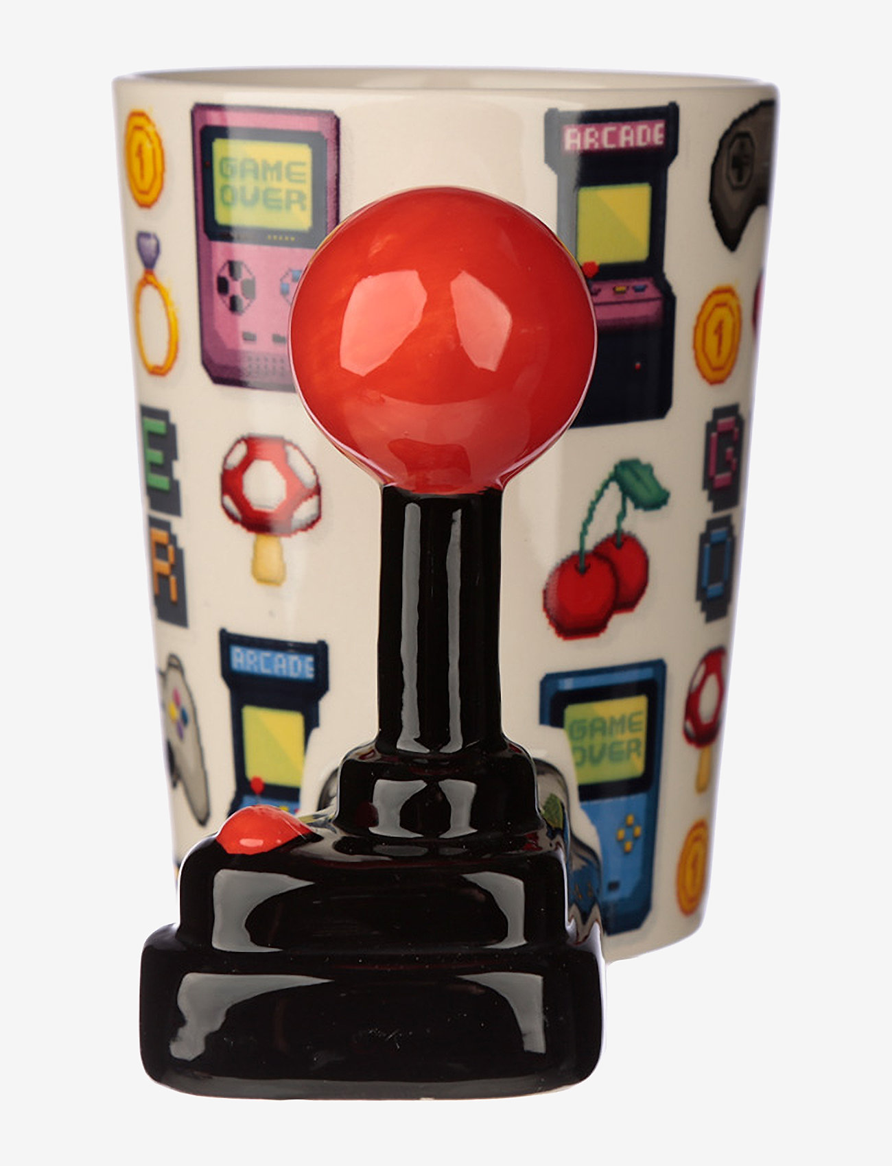 Puckator - GAME OVER Game Controller Ceramic Shaped Handle Mug - white - 3