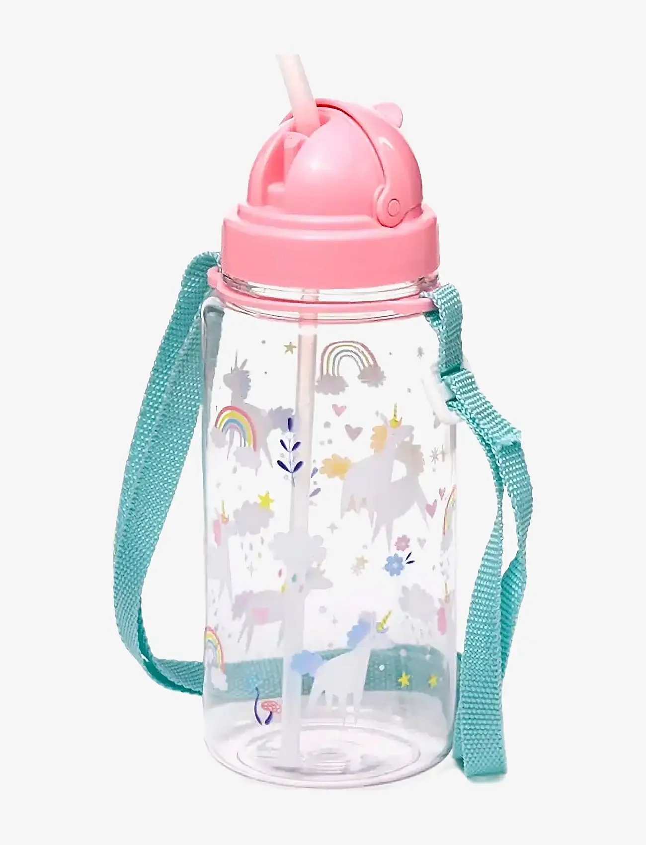 Puckator - 450ml Children's Shatterproof Water Bottle Unicorn Magic - veepudelid - multi coloured - 0