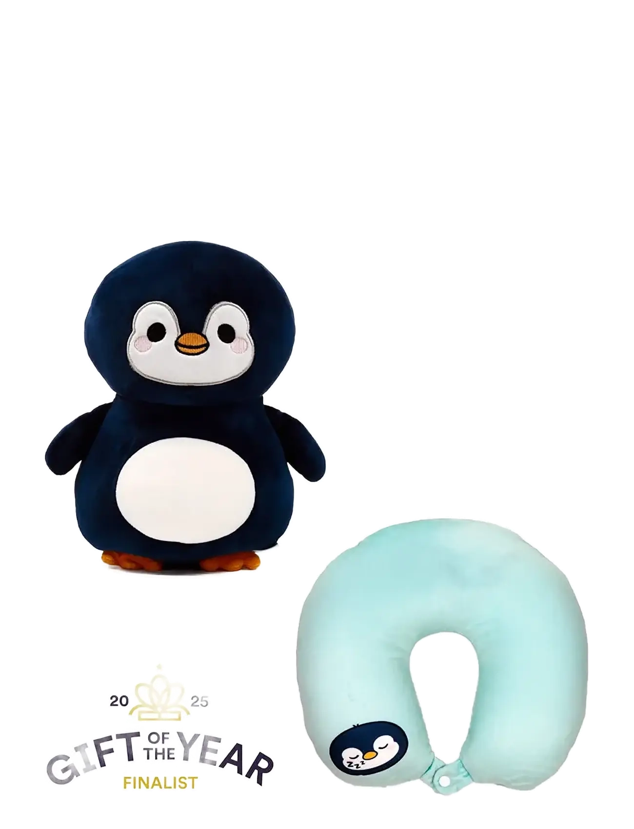 Adoramals Penguin Swapseazzz travel pillow + plush toy
