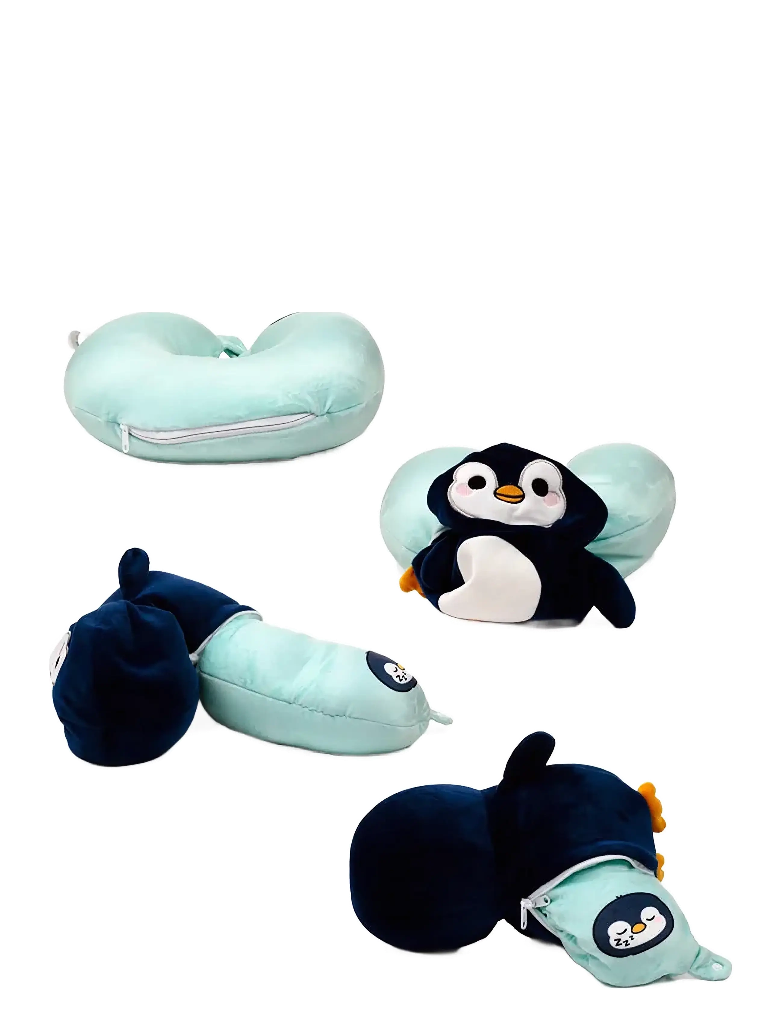 Puckator - Swapseazzz Adoracorns Unicorn 2-in-1 Plush Travel Pillow & Toy - accessoires pour dormir - navy - 1