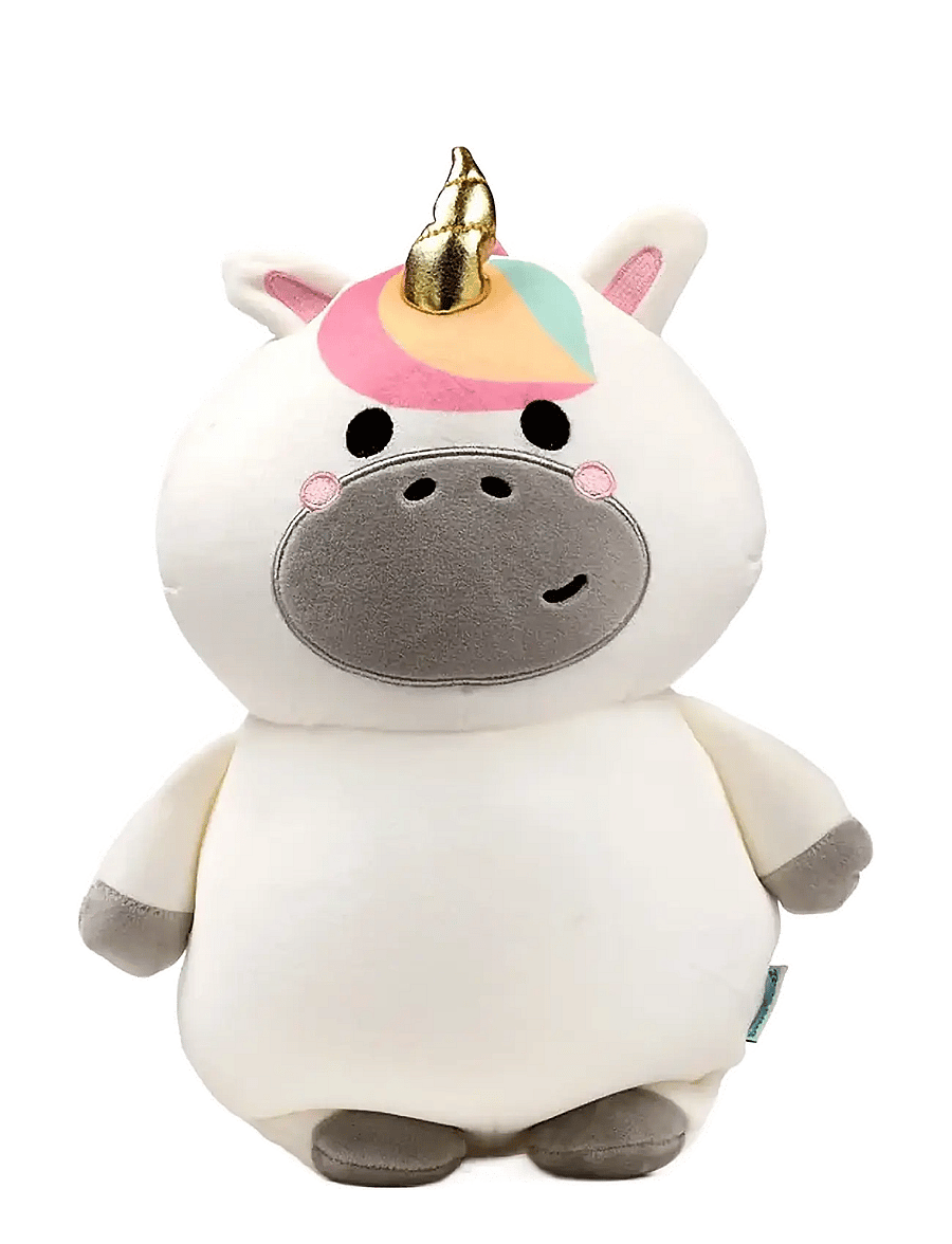 Puckator - Swapseazzz Adoracorns Unicorn 2-in-1 Plush Travel Pillow & Toy - accessoires pour dormir - white - 2