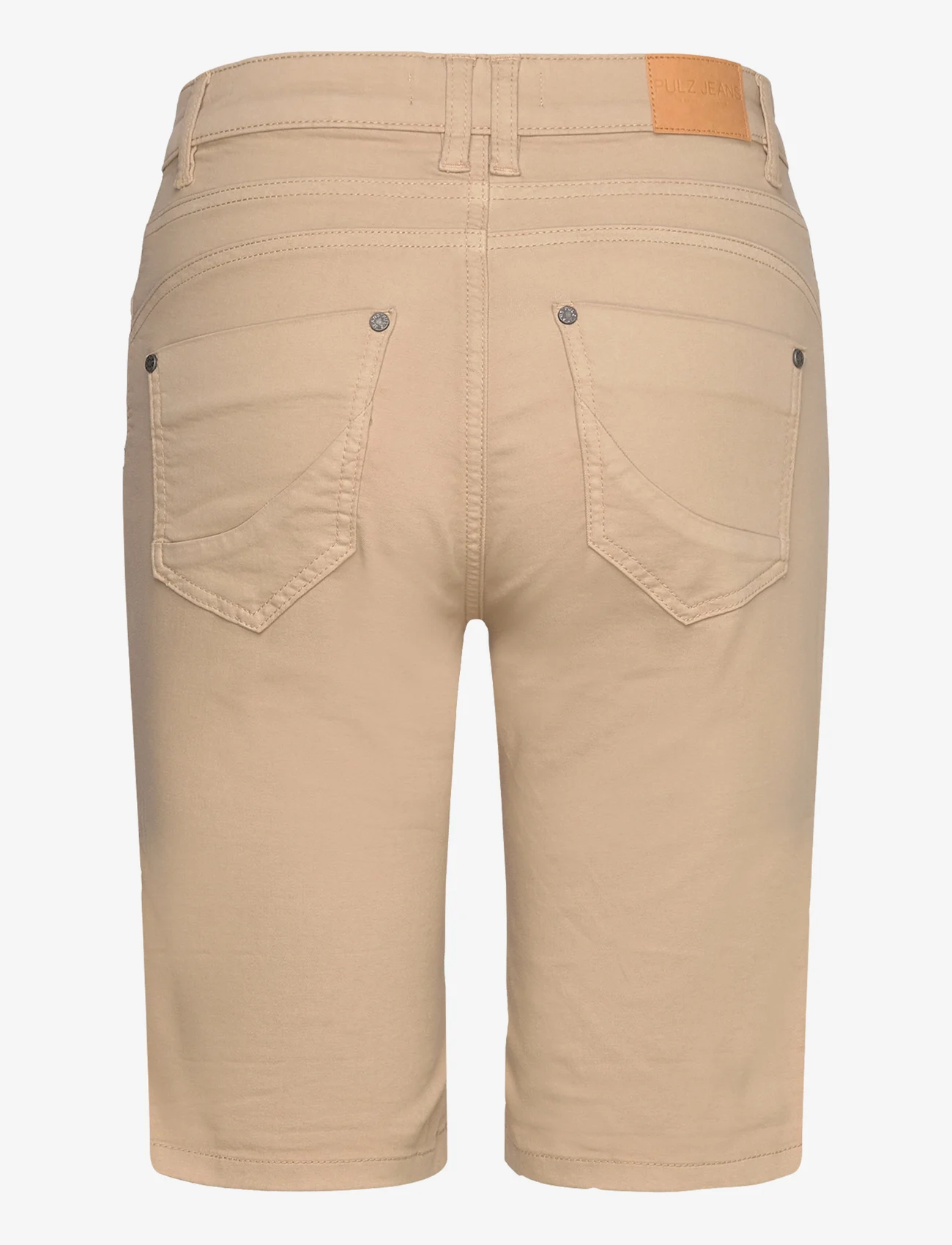 Pulz Jeans - PZROSITA Shorts - denim shorts - white pepper - 1