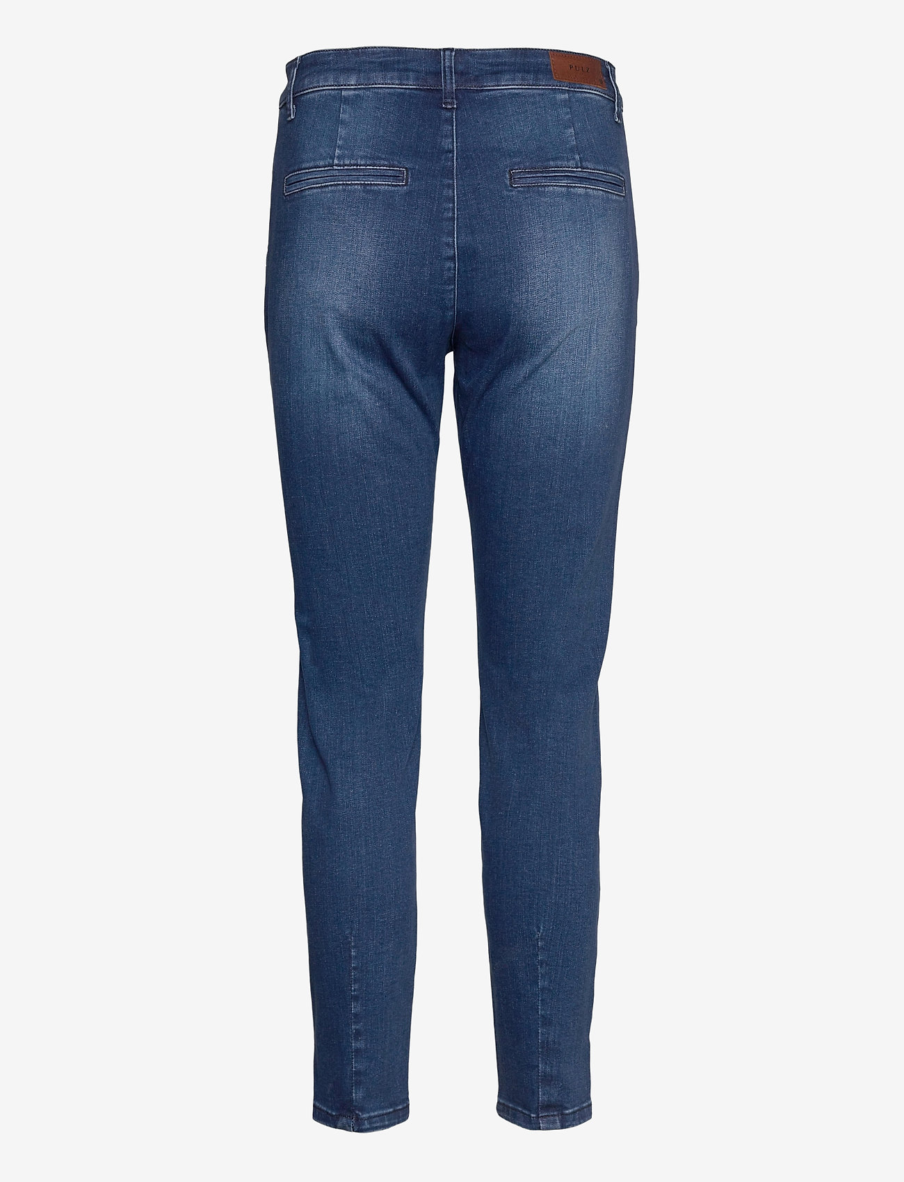 Pulz Jeans - PZCLARA Jeans - kitsad teksad - dark blue denim - 1