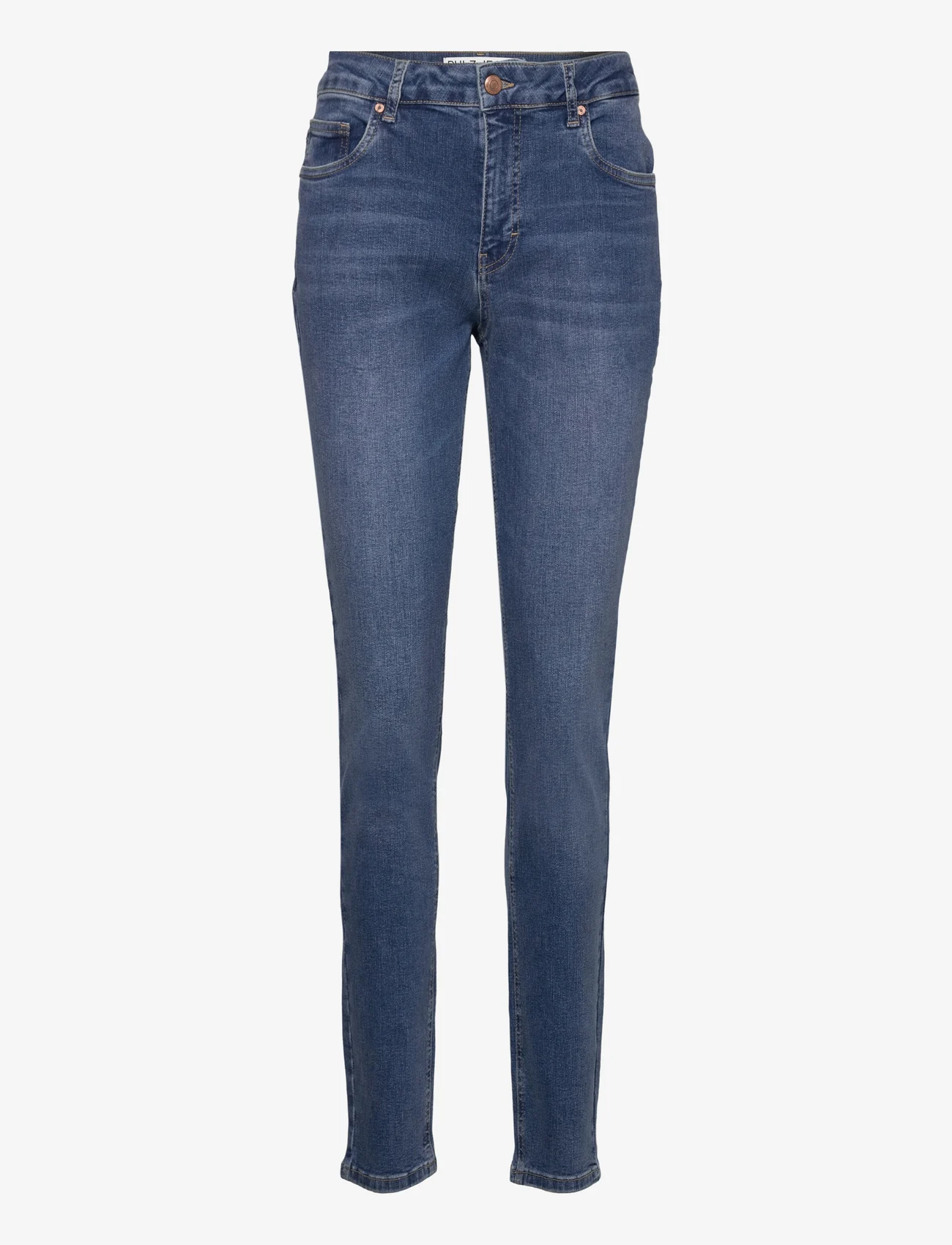 Pulz Jeans - PZJOY HW Jeans Skinny Leg - siaurėjantys džinsai - medium blue denim - 0