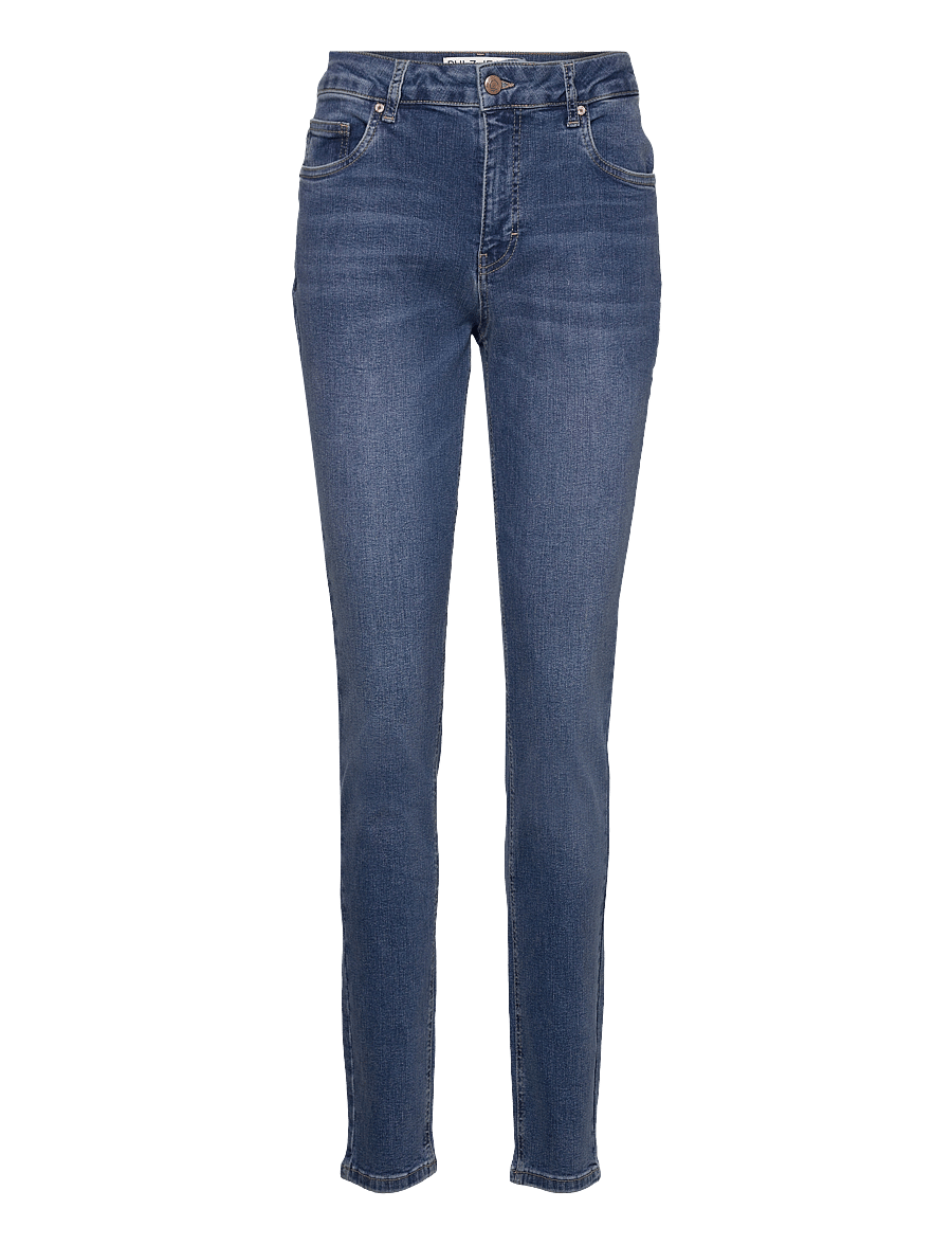 Pulz Jeans - PZJOY HW Jeans Skinny Leg - siaurėjantys džinsai - medium blue denim - 0