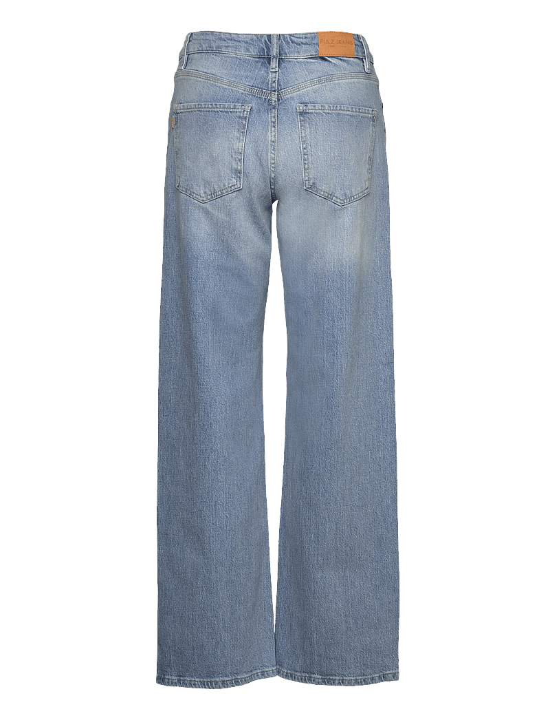 Pulz Jeans - PZVEGA UHW Jeans Wide Leg - hosen mit weitem bein - light blue denim - 1
