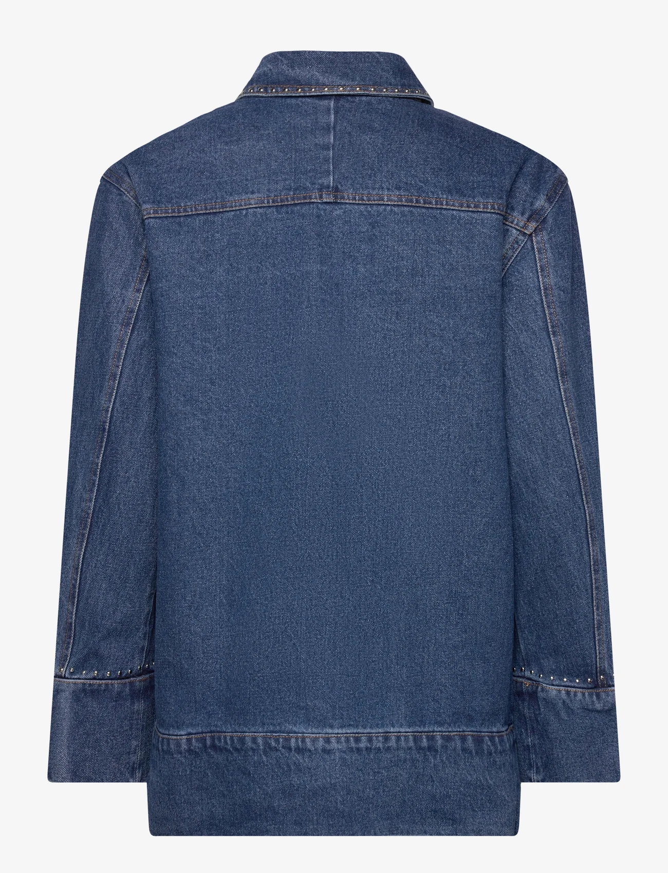 Pulz Jeans - PZRINA Denim Jacket - pavasara jakas - medium blue denim - 1