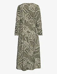 Pulz Jeans - PZEDINA Dress - midikleider - deep lichen green printed - 1