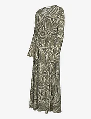 Pulz Jeans - PZEDINA Dress - sukienki do kolan i midi - deep lichen green printed - 2