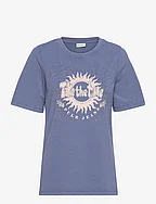 PZVADA Sun Tshirt - VINTAGE INDIGO