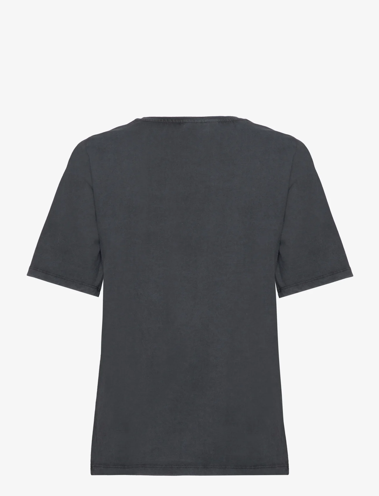 Pulz Jeans - PZELONA Oneck Tshirt - t-skjorter - black beauty - 1