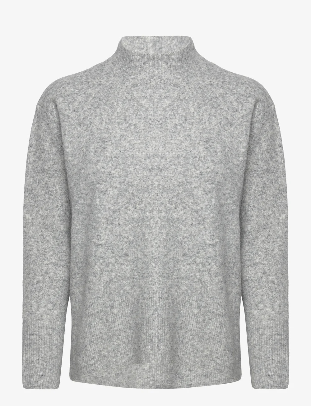 Pulz Jeans - PZASTRA Turtleneck Pullover - rullekraver - light grey melange - 0