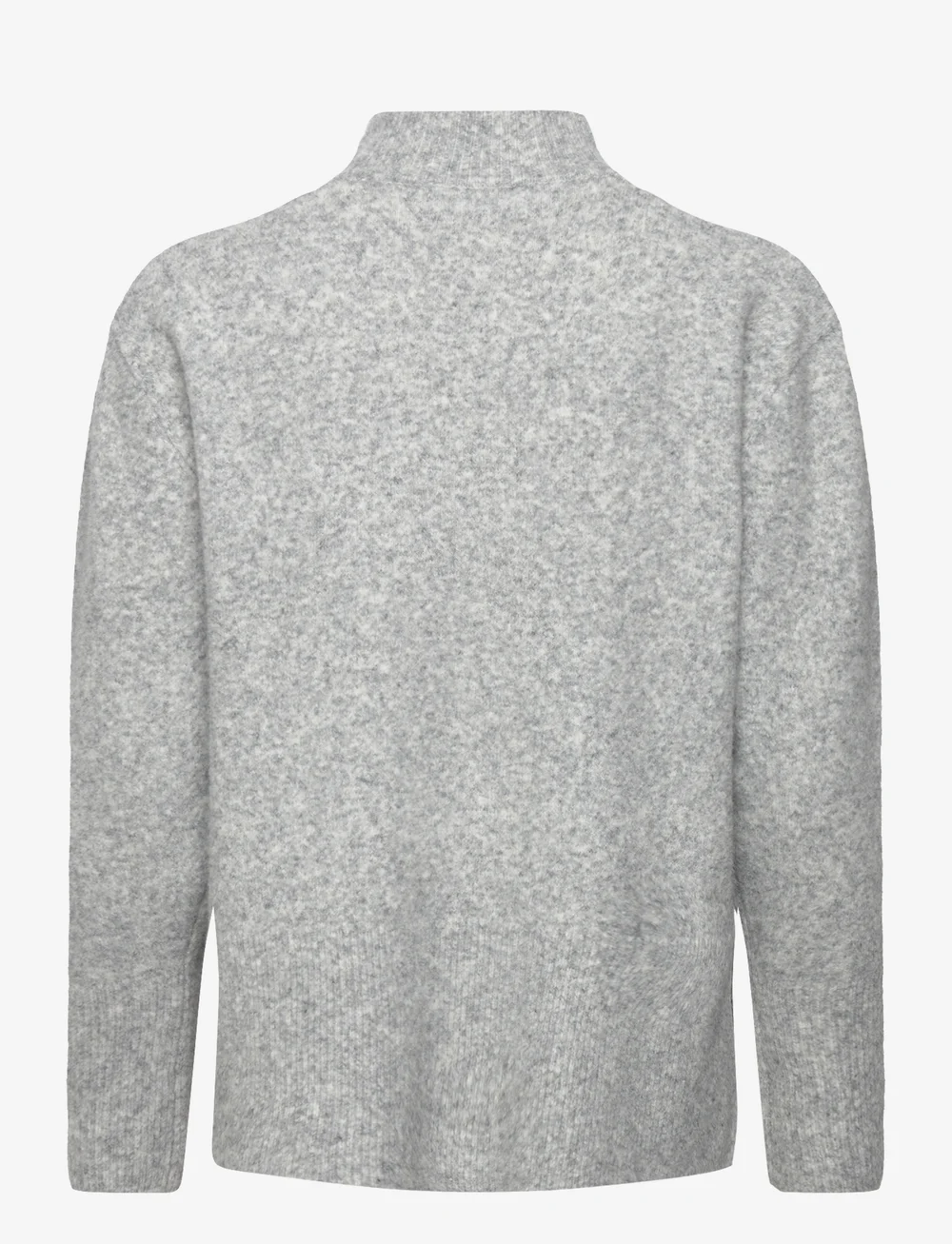 Pulz Jeans - PZASTRA Turtleneck Pullover - rullekraver - light grey melange - 1