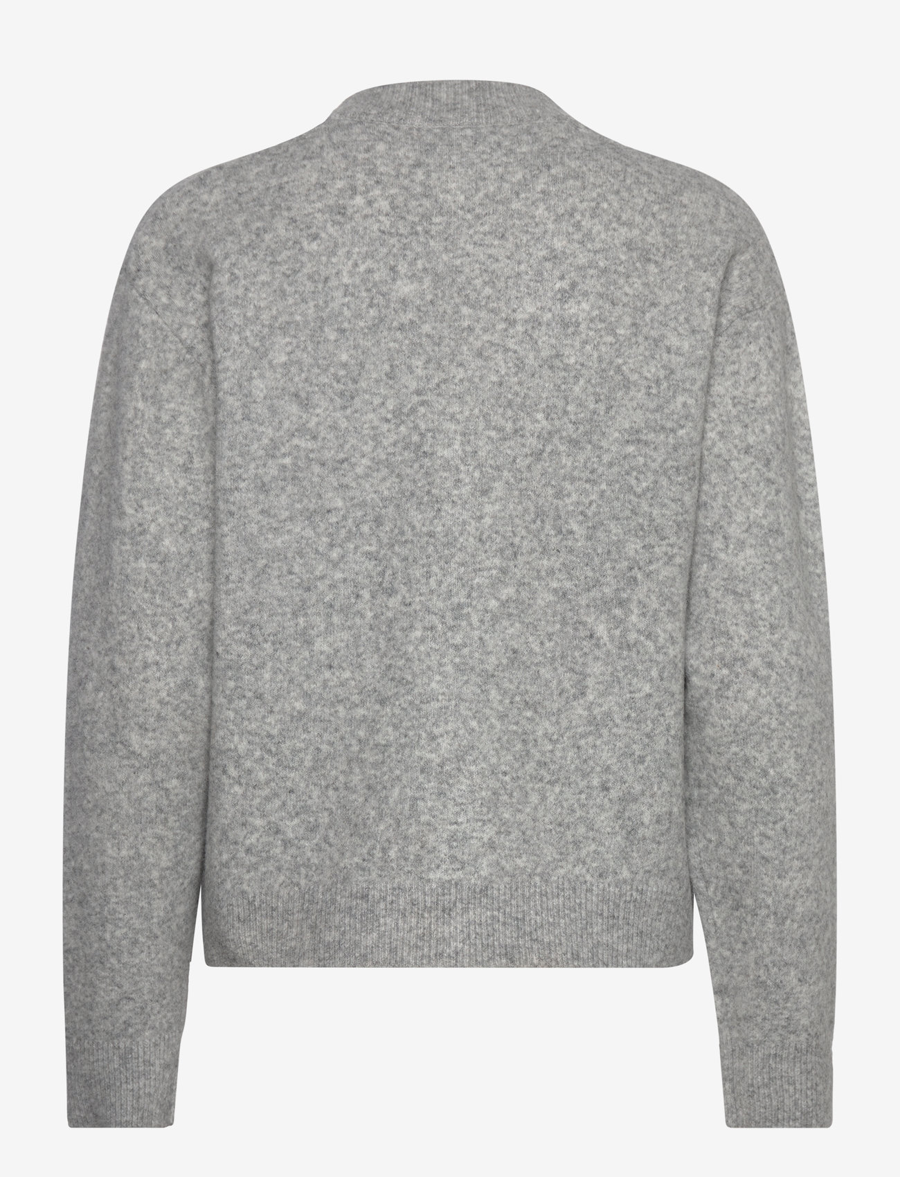 Pulz Jeans - PZASTRA Short Cardigan - cardigans - light grey melange - 1