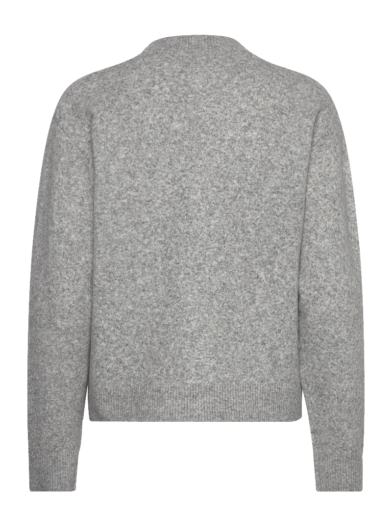 Pulz Jeans - PZASTRA Short Cardigan - cardigans - light grey melange - 1