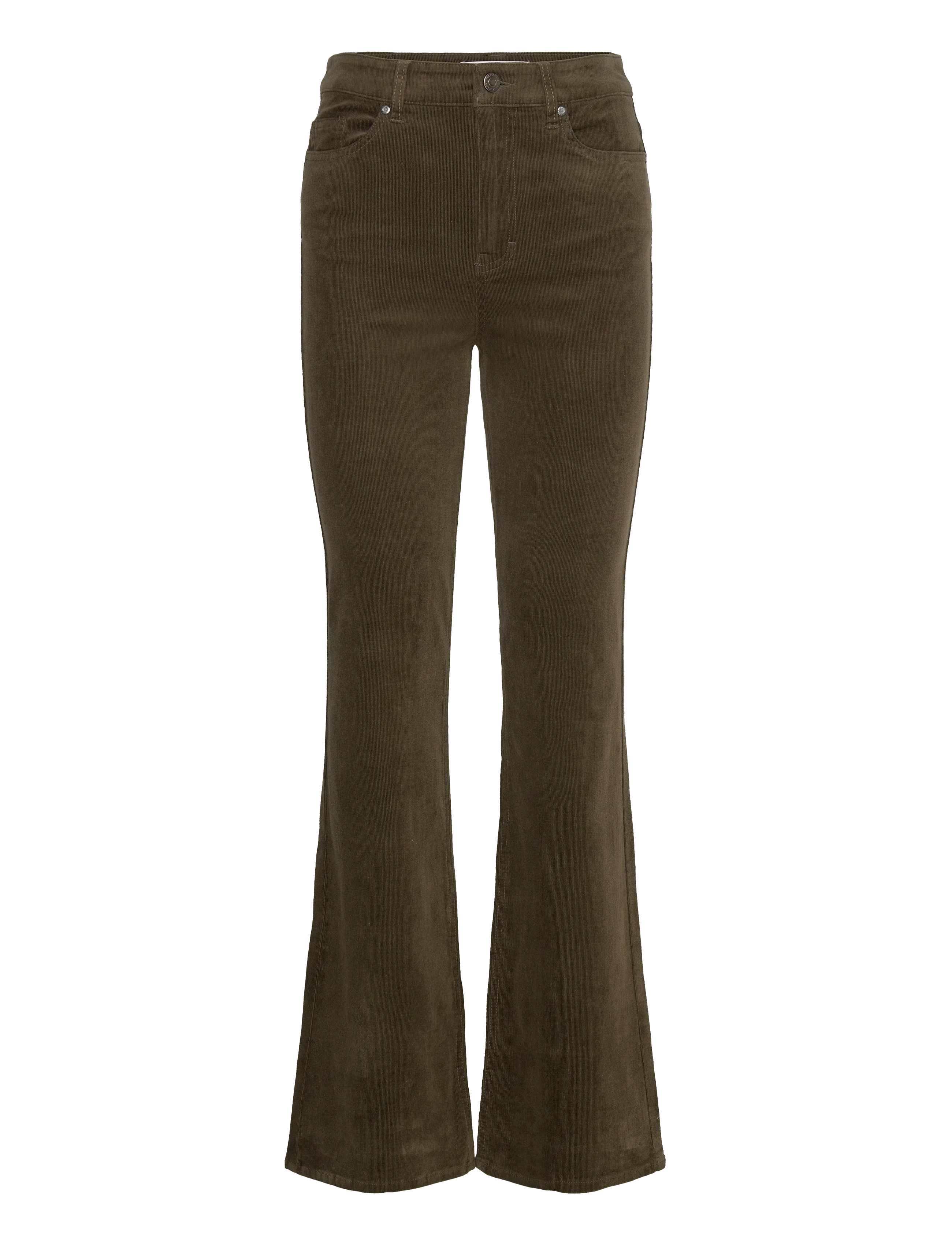 PULZ JEANS Pzsally Uhw Hose Khaki - 34 - Damen
