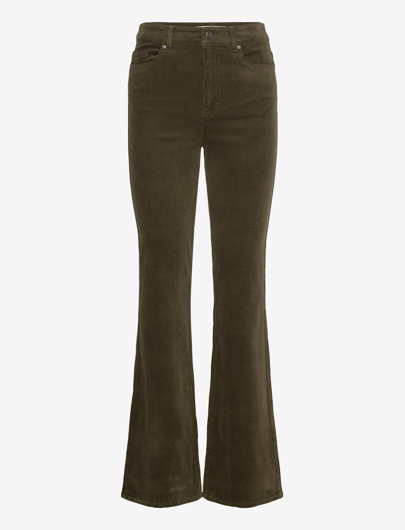 Pulz Jeans - PZSALLY UHW Pant - alt eriti laia säärega teksad - grape leaf - 0