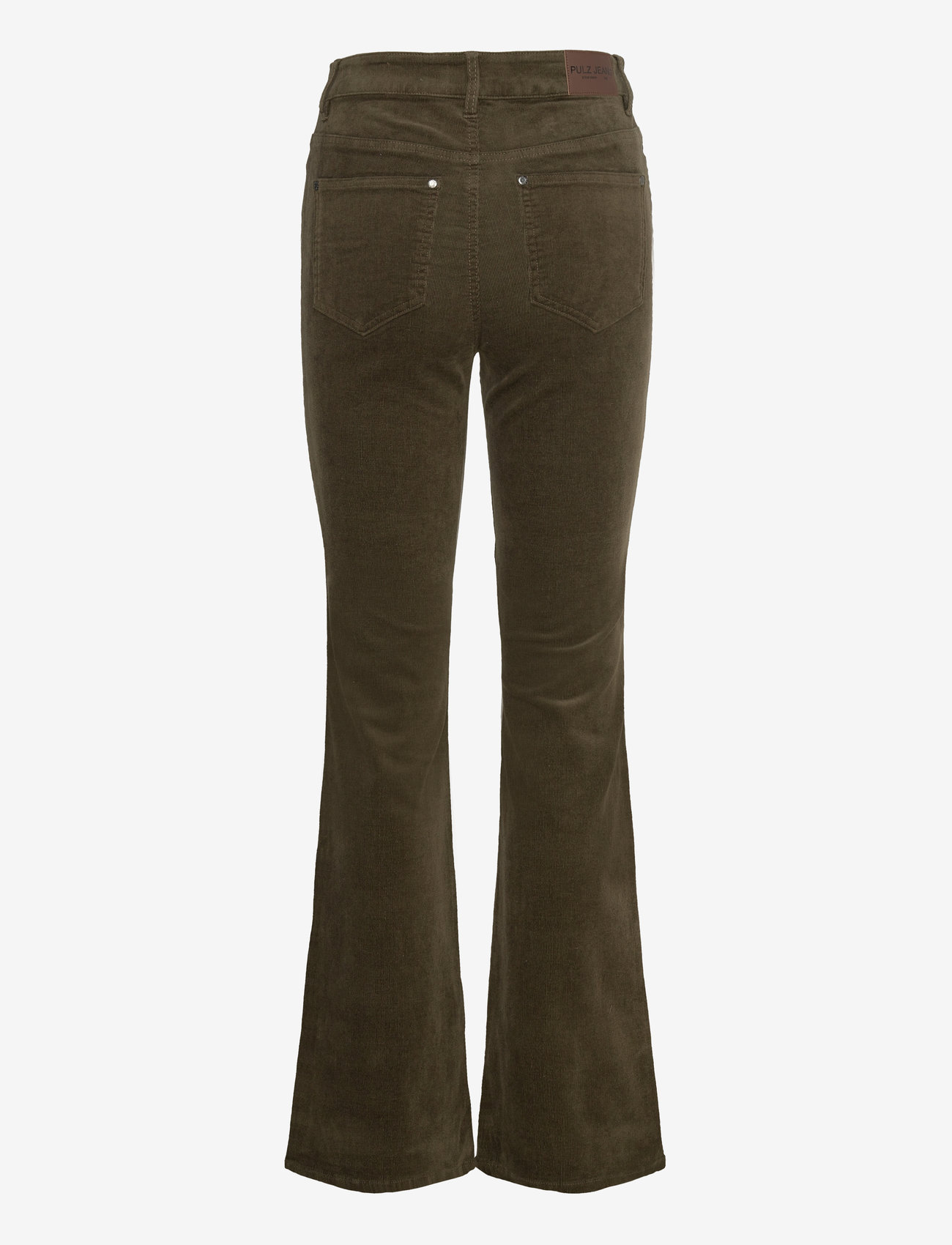 Pulz Jeans - PZSALLY UHW Pant - alt eriti laia säärega teksad - grape leaf - 1