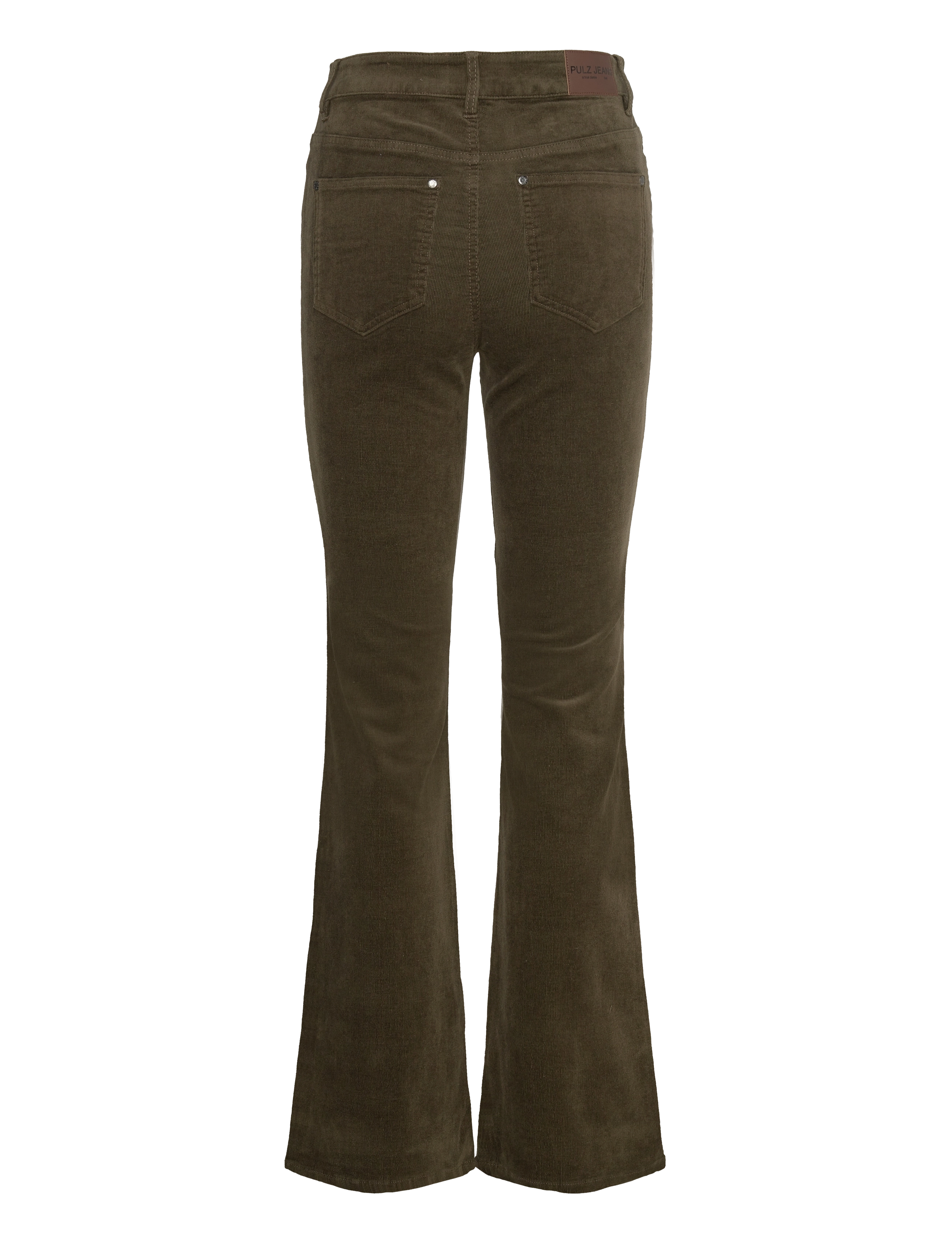 Pulz Jeans - PZSALLY UHW Pant - grape leaf - 1