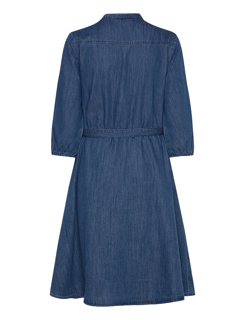 Pulz Jeans - PZMALIA Dress - jeanskleider - medium blue denim - 1