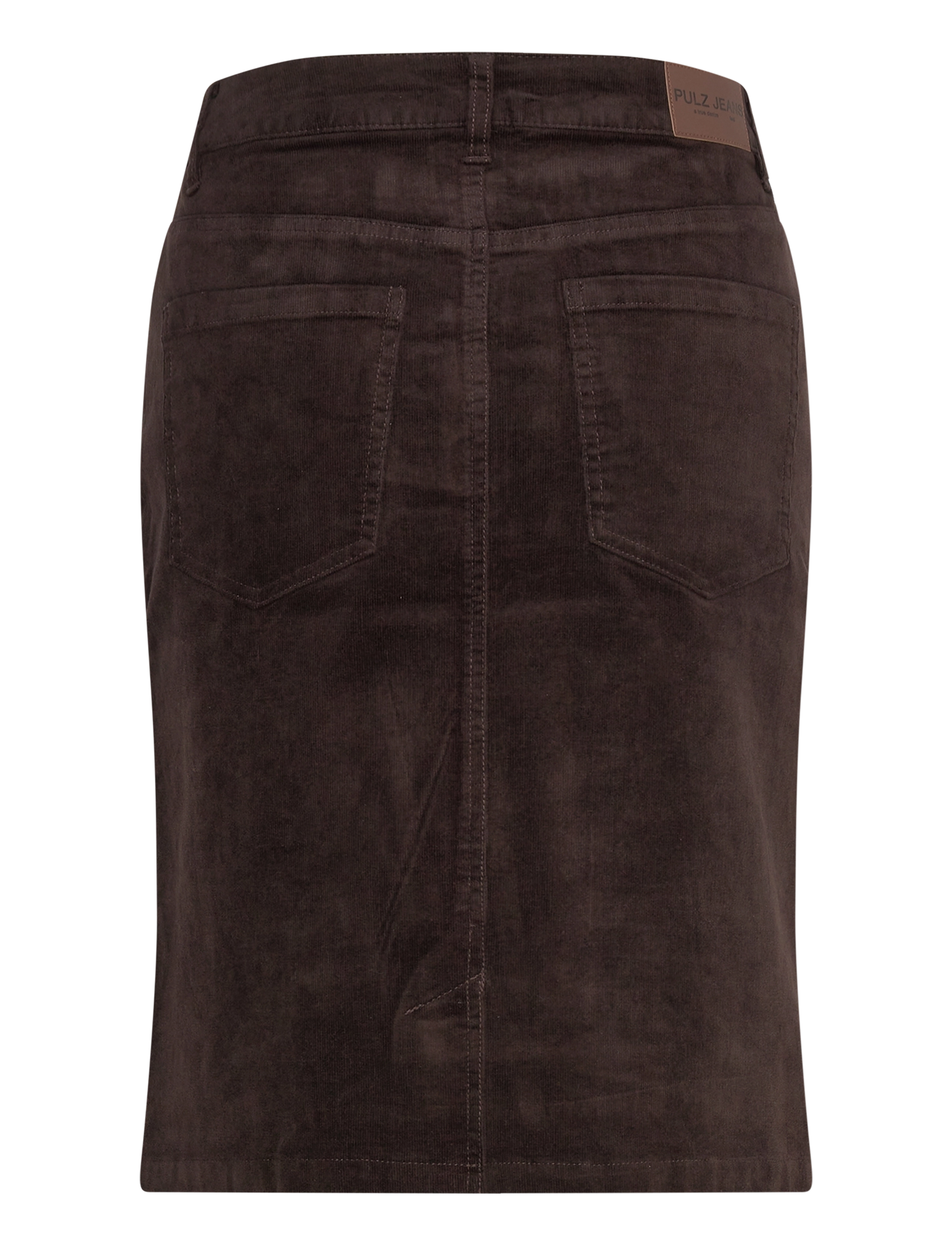 Pulz Jeans - PZSALLY Short Skirt - denimnederdele - espresso - 1