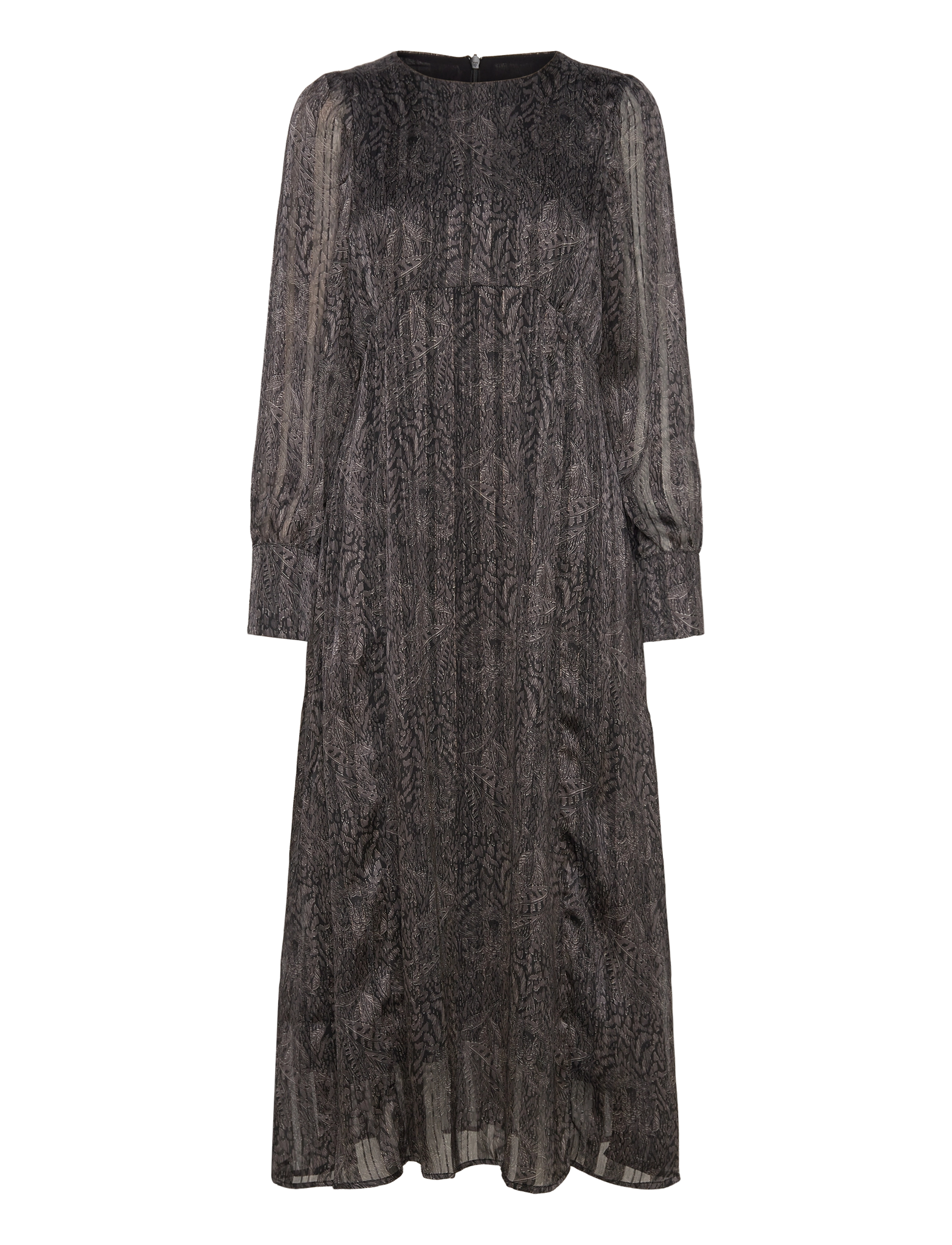 PULZ JEANS Pzmeggy Long Kleid Schwarz - S - Damen