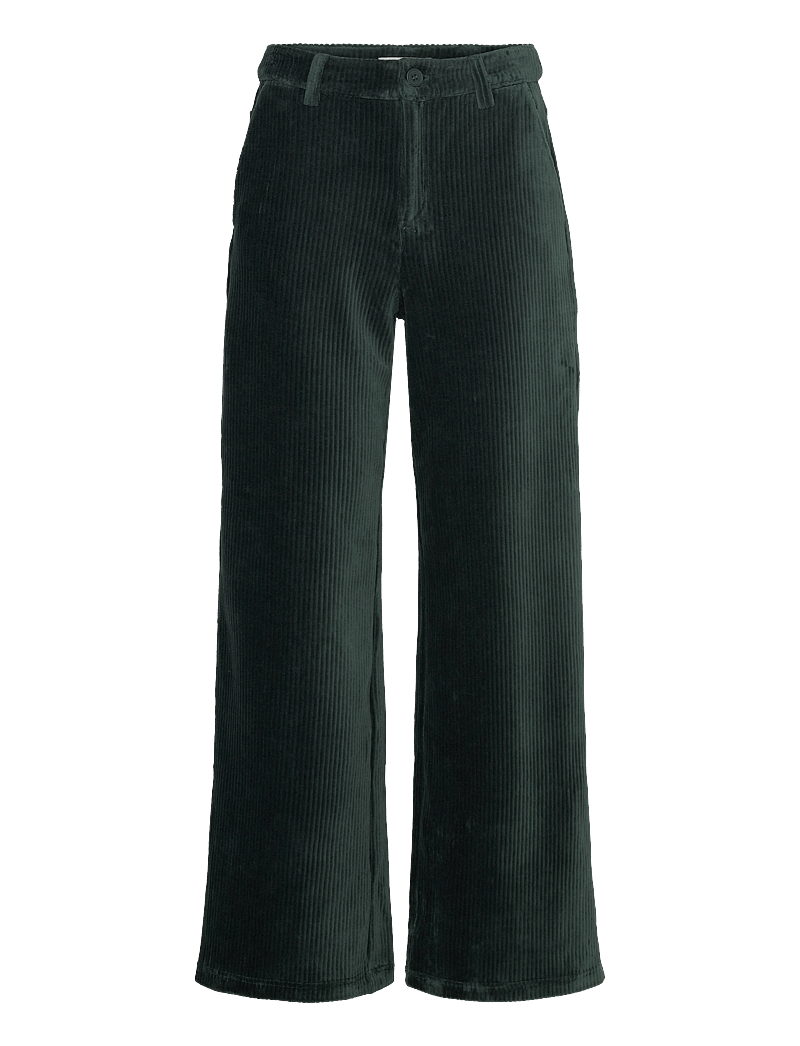 Pulz Jeans - PZCAMILIA HW Pant - vida byxor - scarab - 0