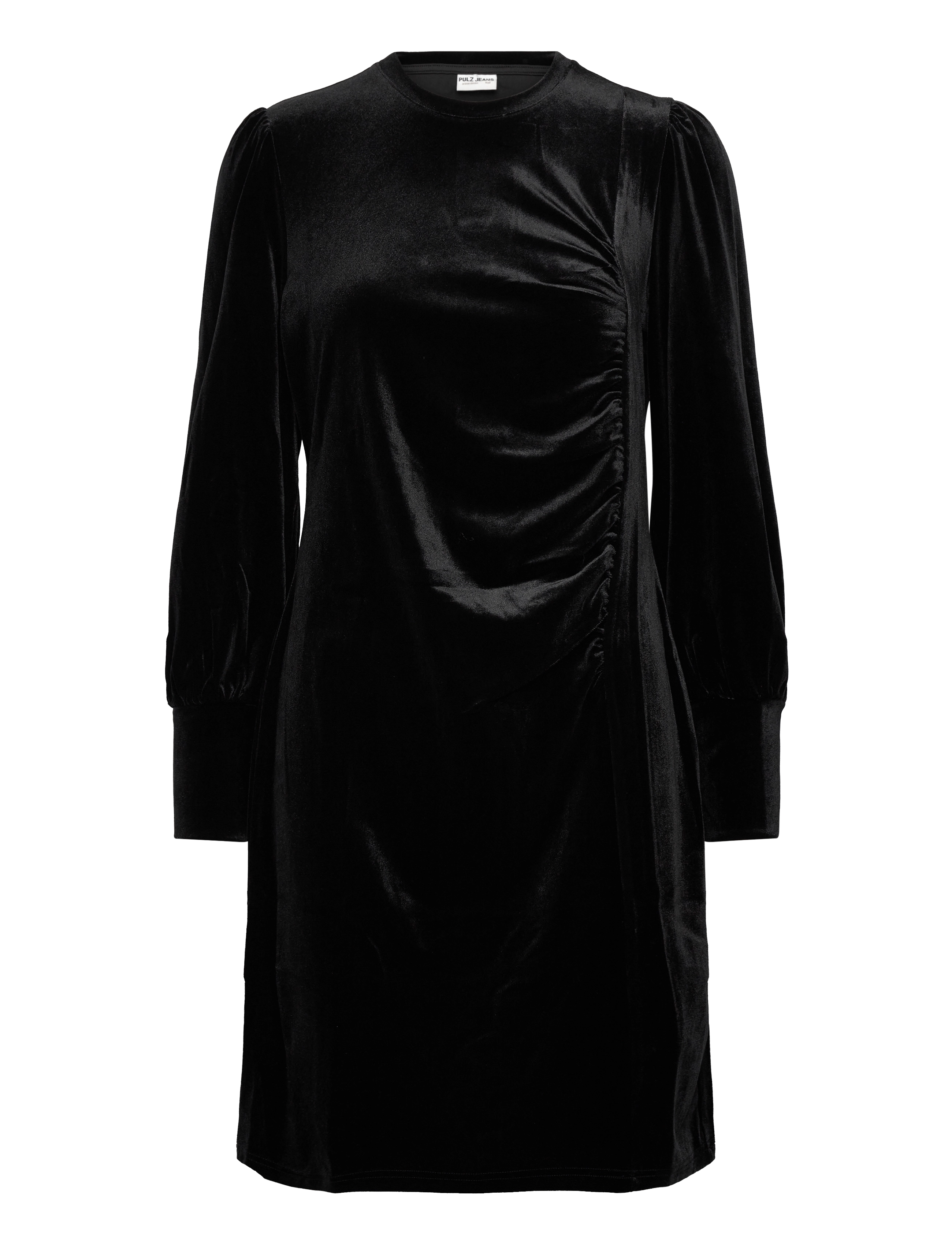 Pulz Jeans Pzbarbara Dress, M, Dresses, Schwarz - Short Frauen