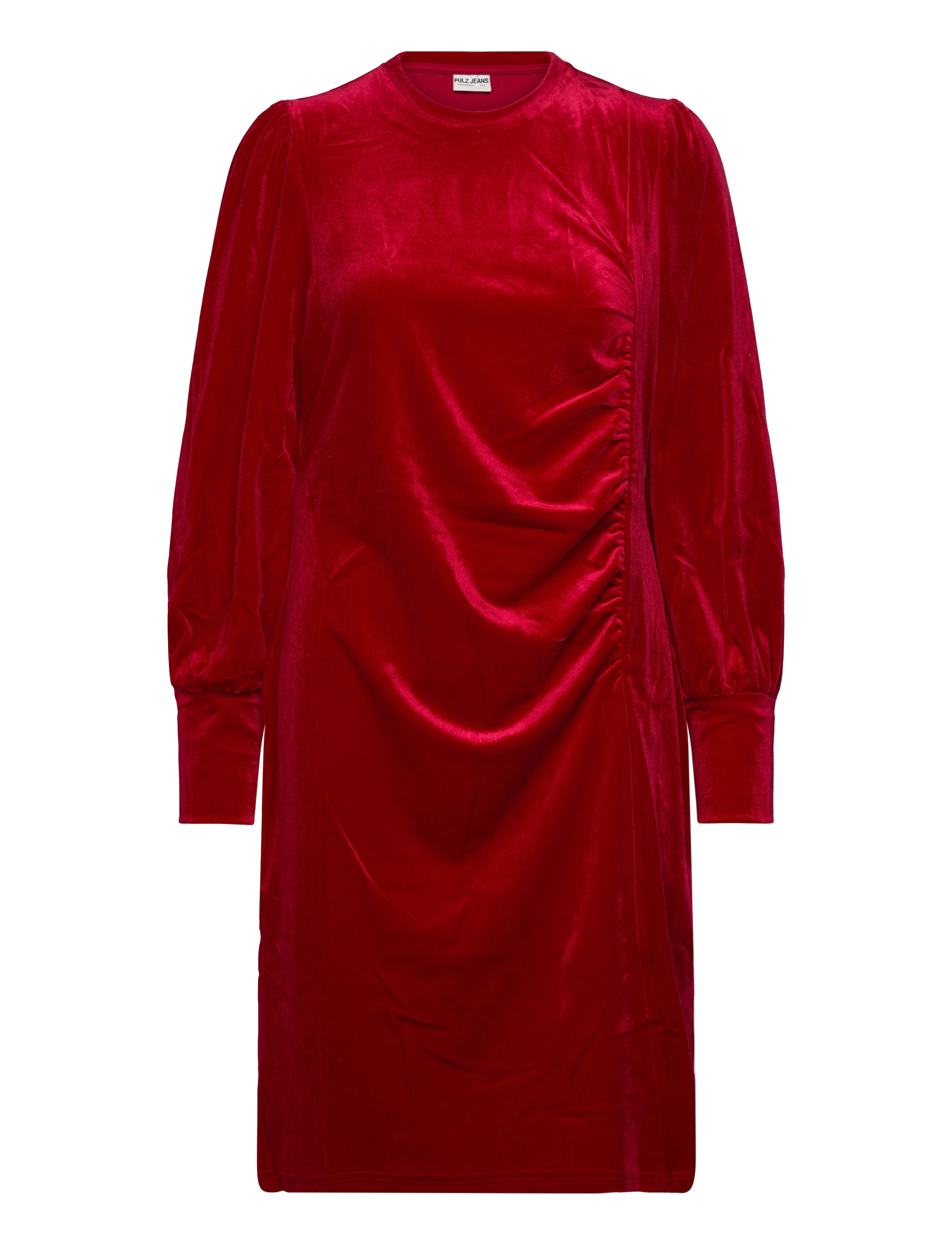 Pulz Jeans PZBARBARA Dress - Kjoler - TANGO RED / red