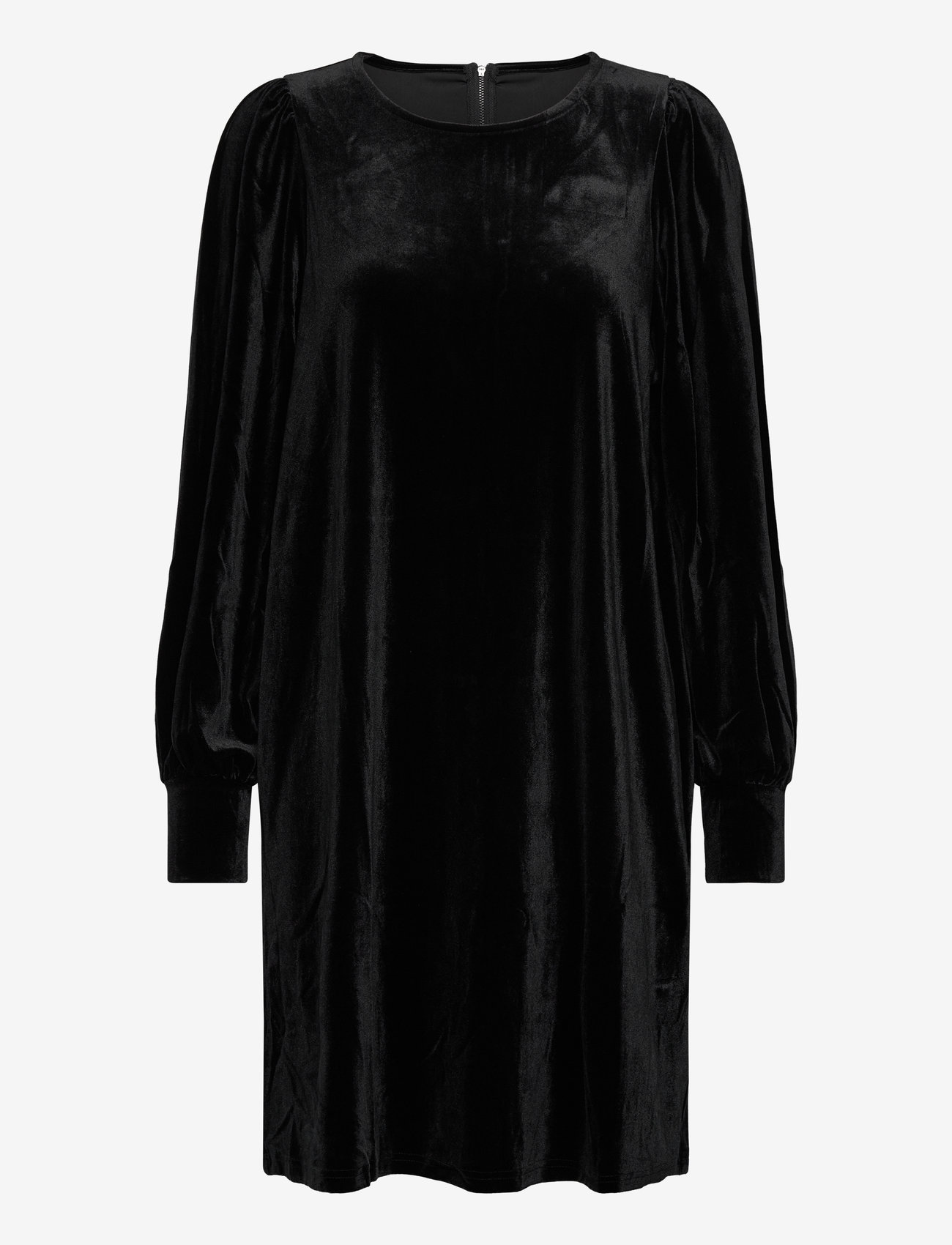 Pulz Jeans - PZBARBARA Short Dress - korte kjoler - black beauty - 0