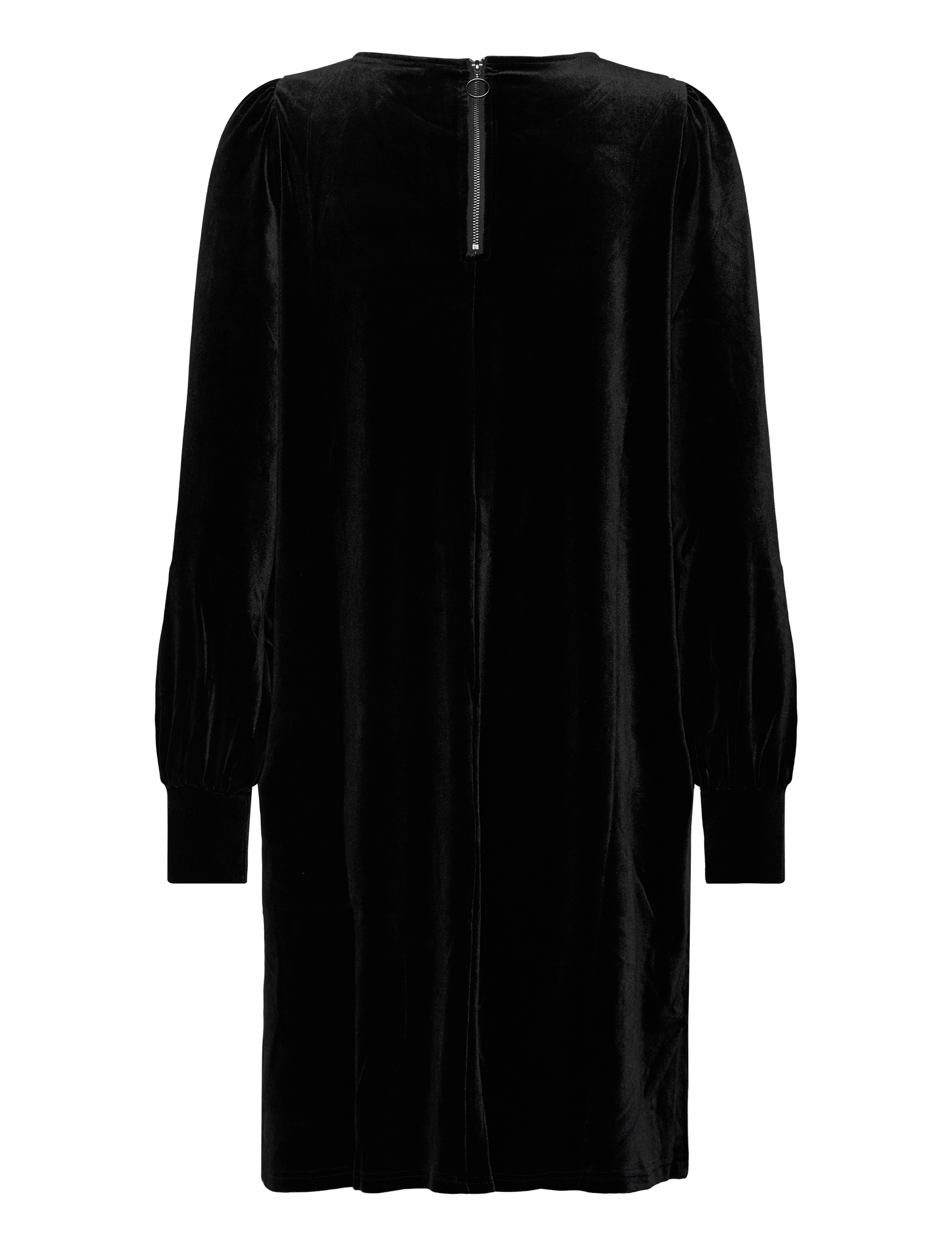Pulz Jeans - PZBARBARA Short Dress - korte kjoler - black beauty - 1