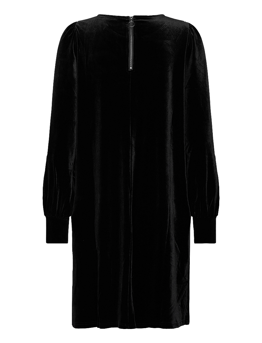 Pulz Jeans - PZBARBARA Short Dress - kurze kleider - black beauty - 1