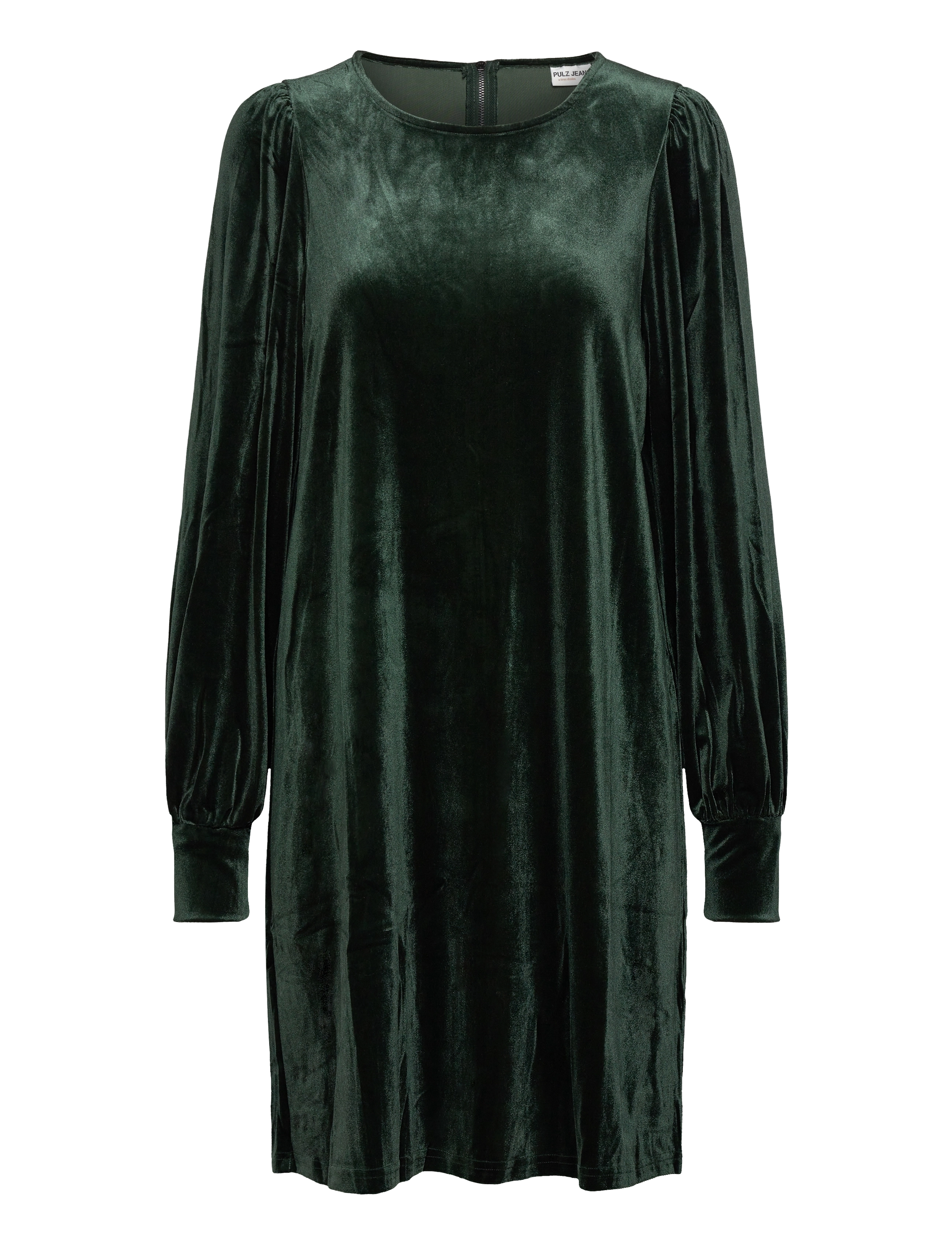 PULZ JEANS Pzbarbara Kurz Kleid Grün - XS - Damen