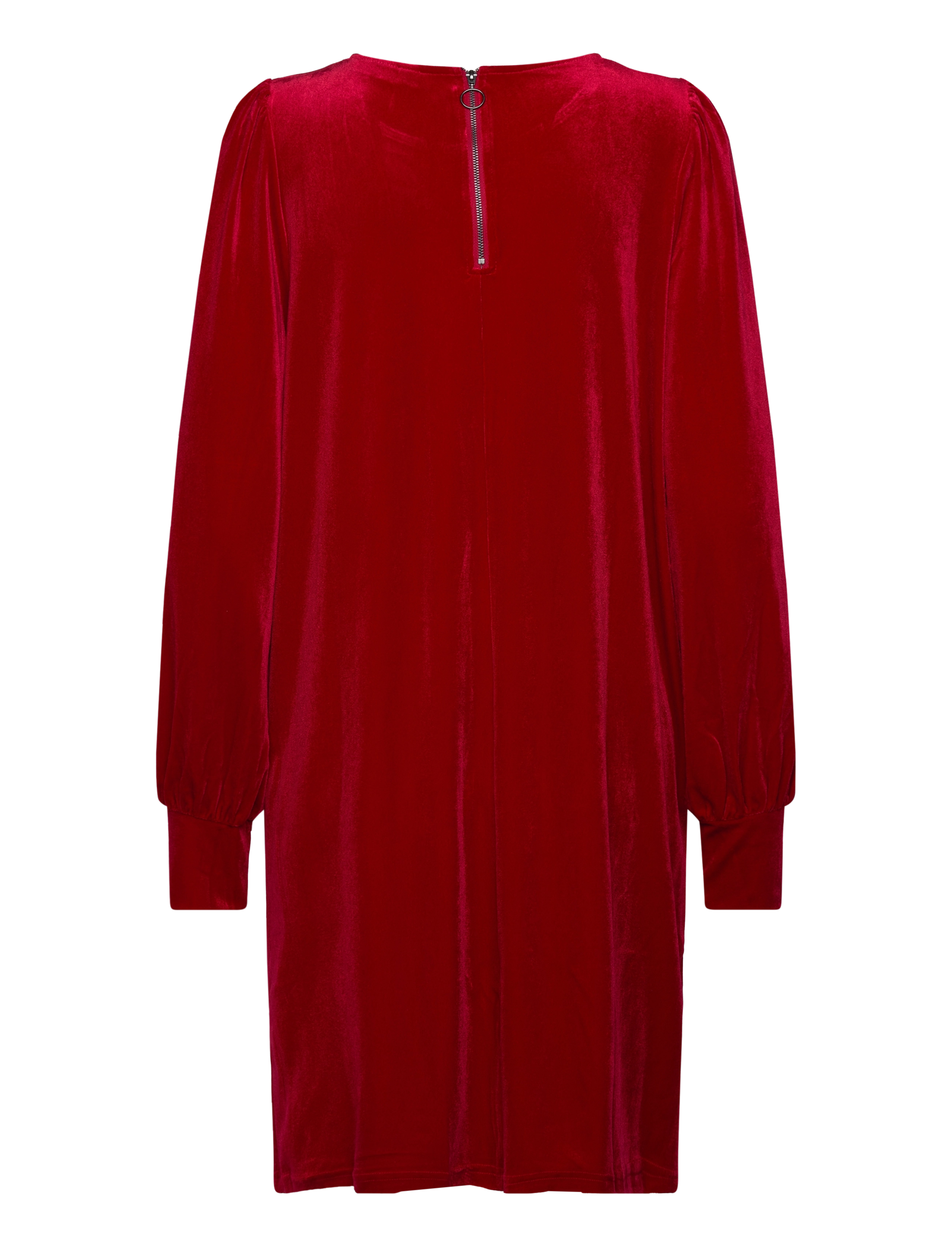 Pulz Jeans - PZBARBARA Short Dress - korte kjoler - tango red - 1